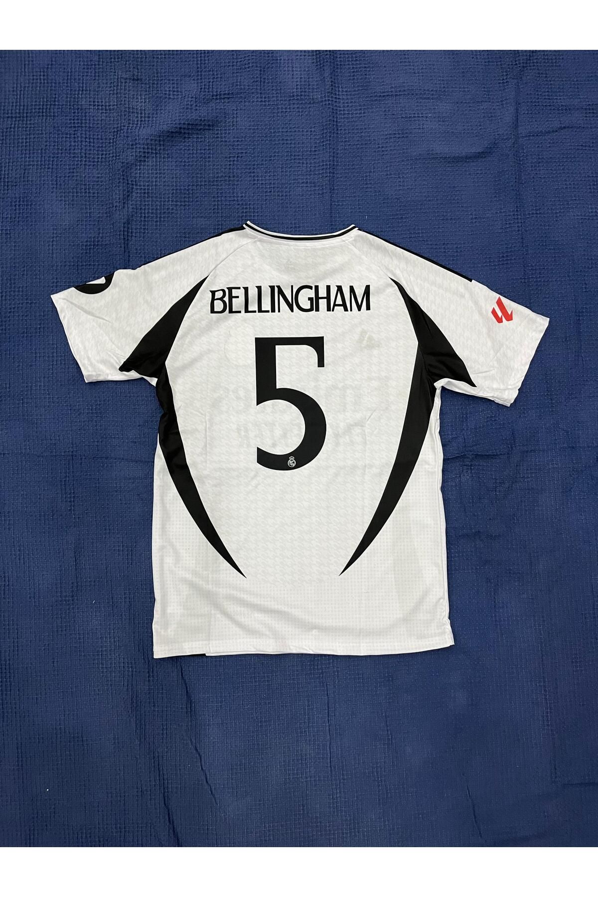 JANJON STAR Jude Bellingam İç Saha Kısa Kol Beyaz Renk R.Madrid Forma - Bellingam Forma