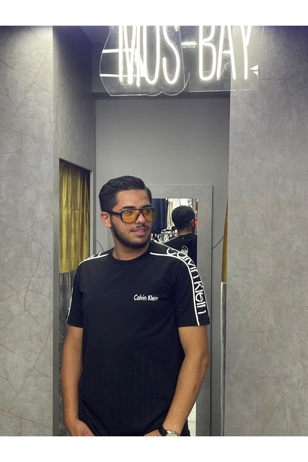 MUSBAY A+++ Kalite Vip Siyah T-shirt