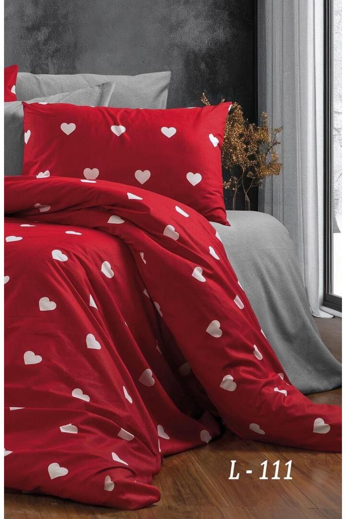 AYBERK HOME TEXTİLE Dört Mevsim Kapitoneli Tek Kişilik Nevresim Seti - LT111