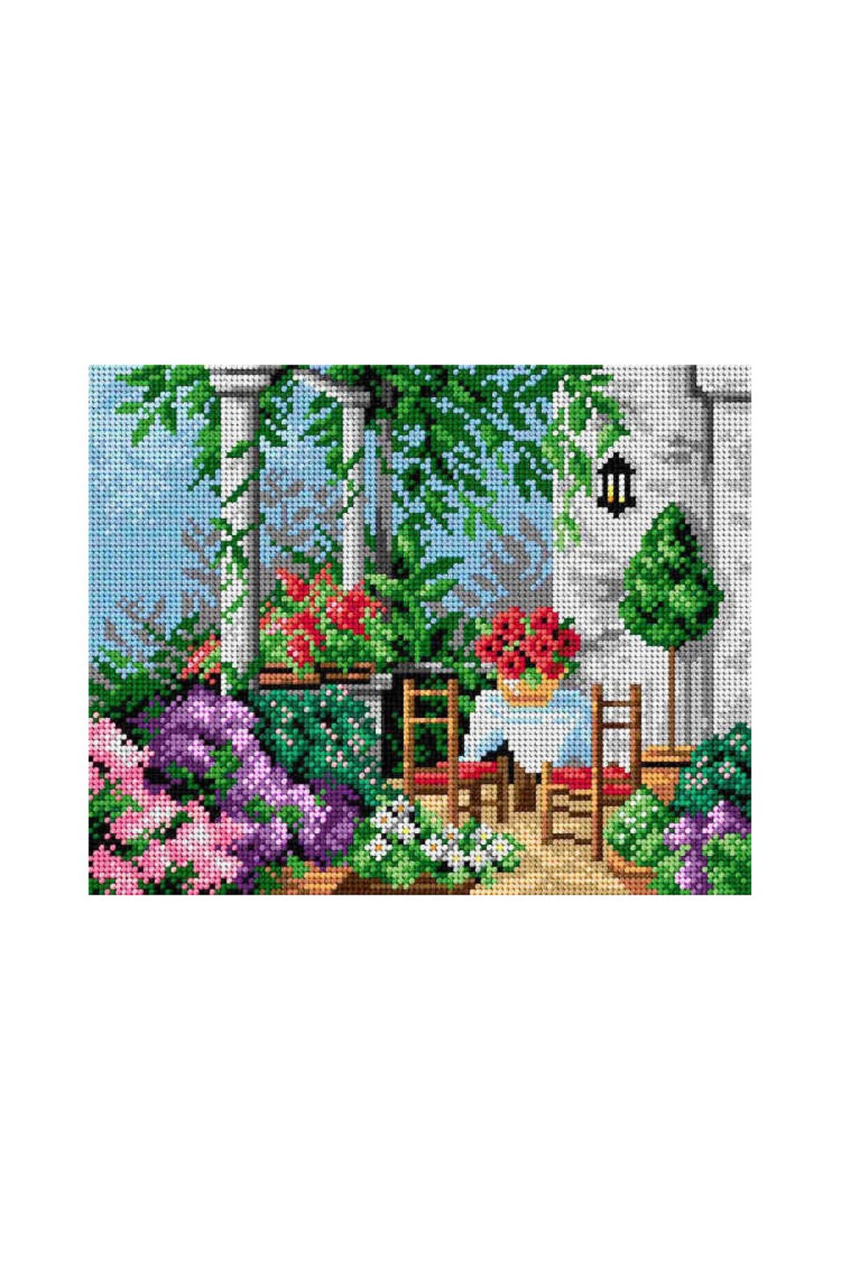 Orchidea Baskılı Goblen Ev Bahçe 2258 24*34 cm