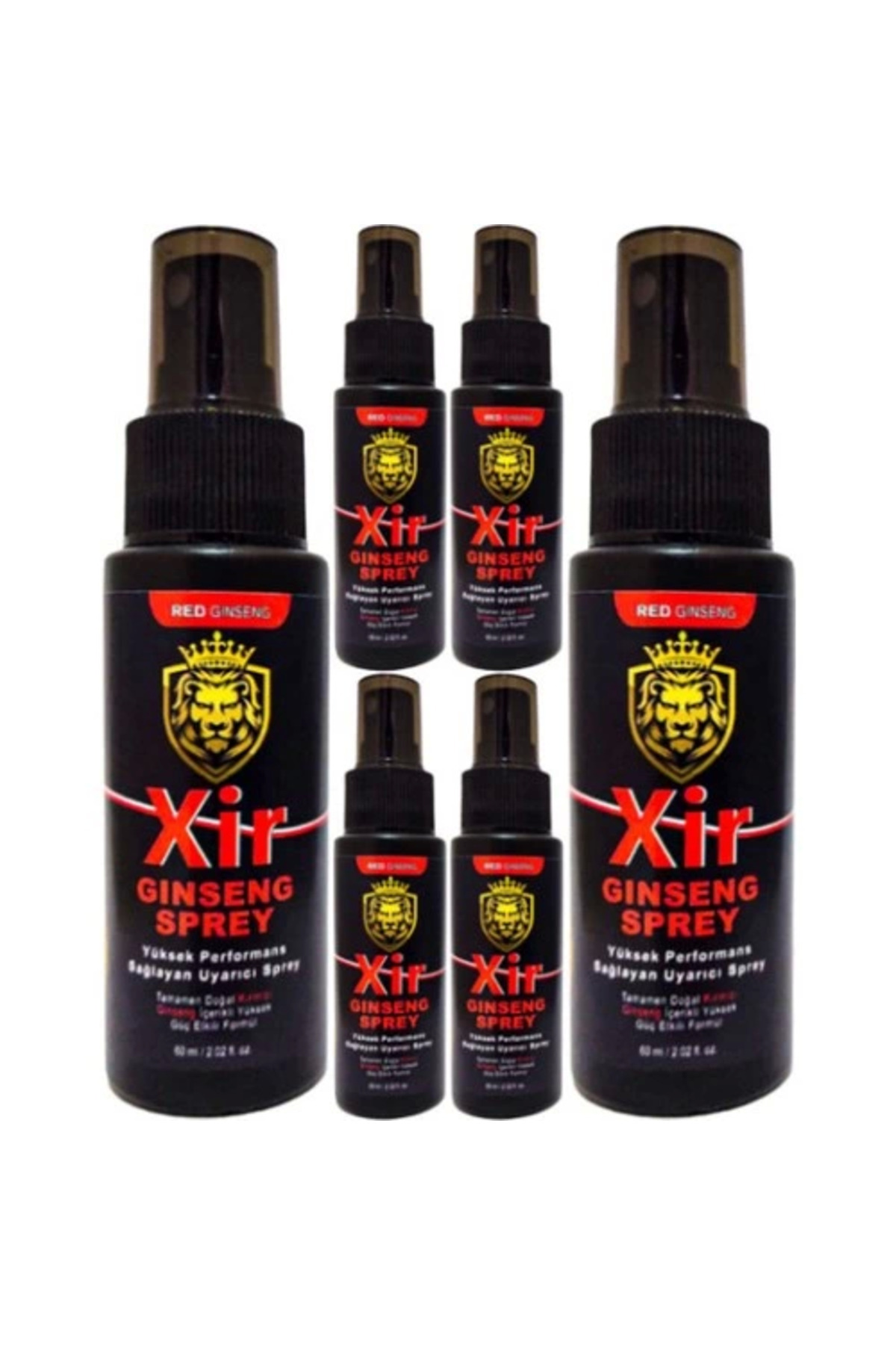 Genel Markalar Etkili Sertleştiricili 60 Ml Erkeğe Karışım 3Xeffect 6 Adet Sprey Hapg362