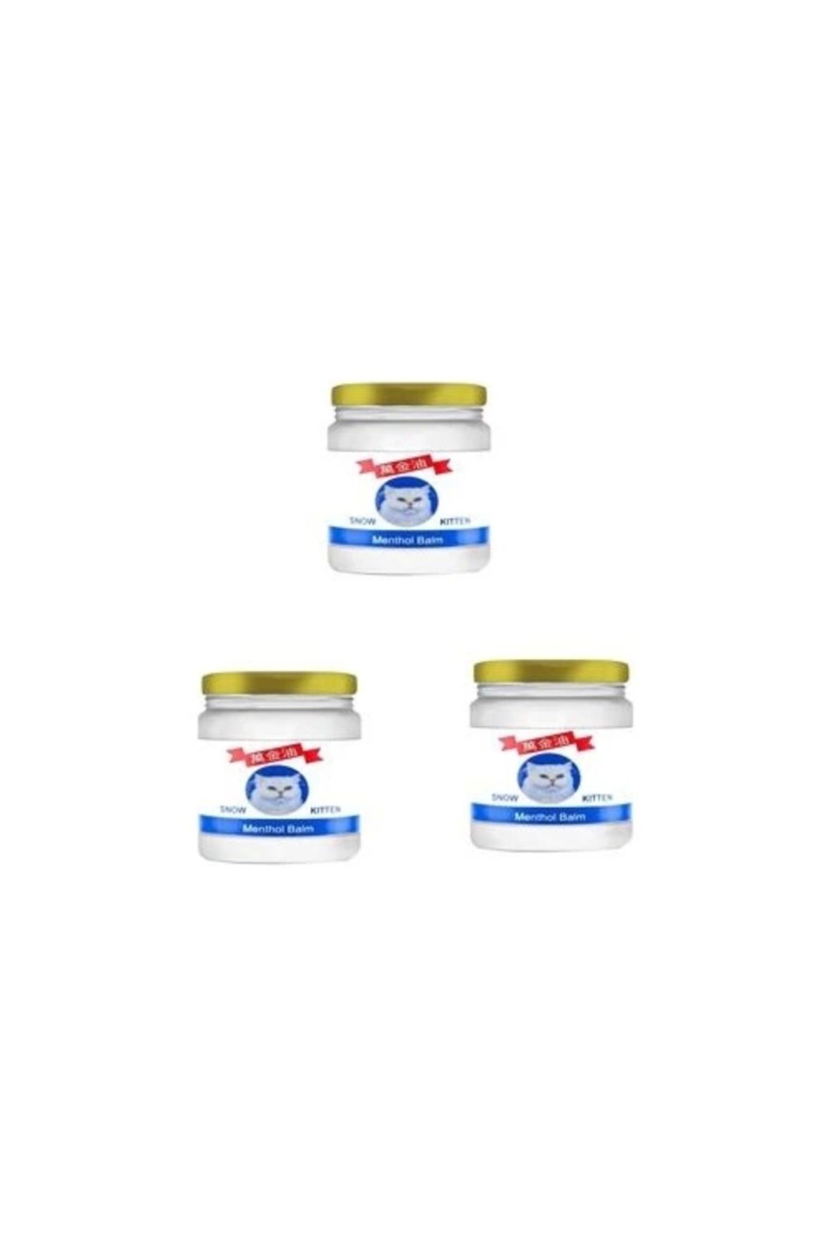 Heez Snow Kitten Krem Mucize Fıtık Sızılarını Önleyici Menthol Balm Kremi 50 ml x 3 Adet