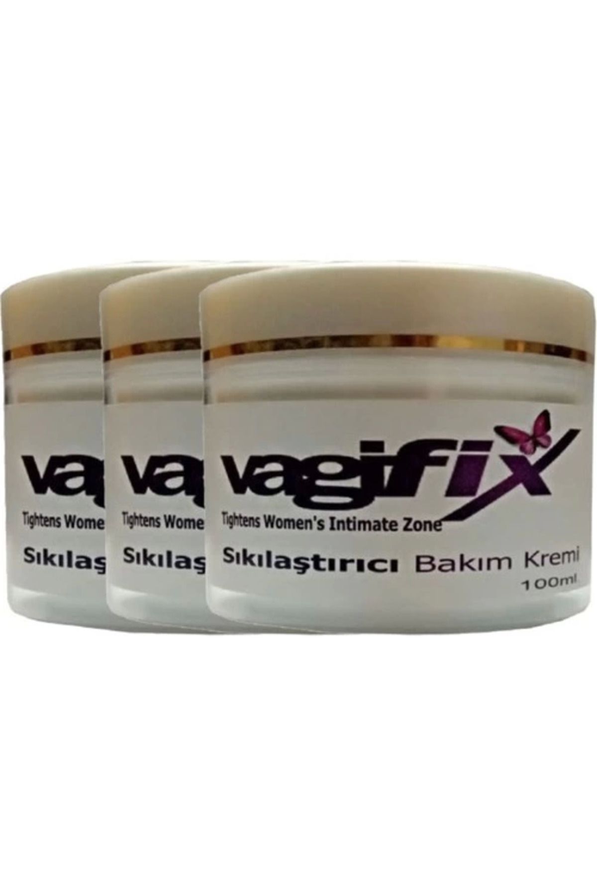 Heez Vagifix 3lü Adet Kadınlara Özel bölge Pres Kremi Antigeniş 100 ml
