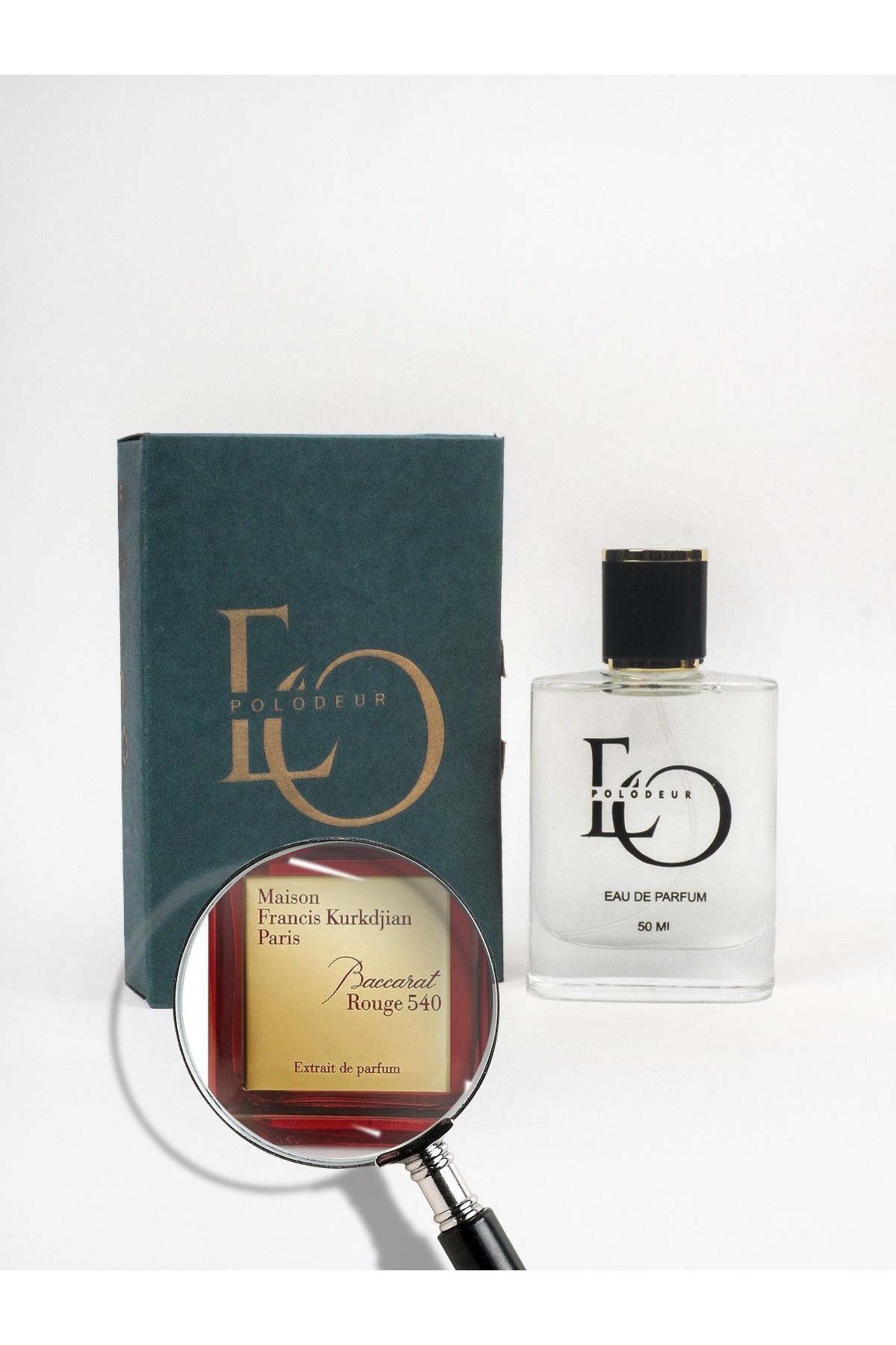 POLODEUR PD 107 Baccarat Rouge Kalıcı Unısex Muadil Parfüm yüksek esans oranı (%30)