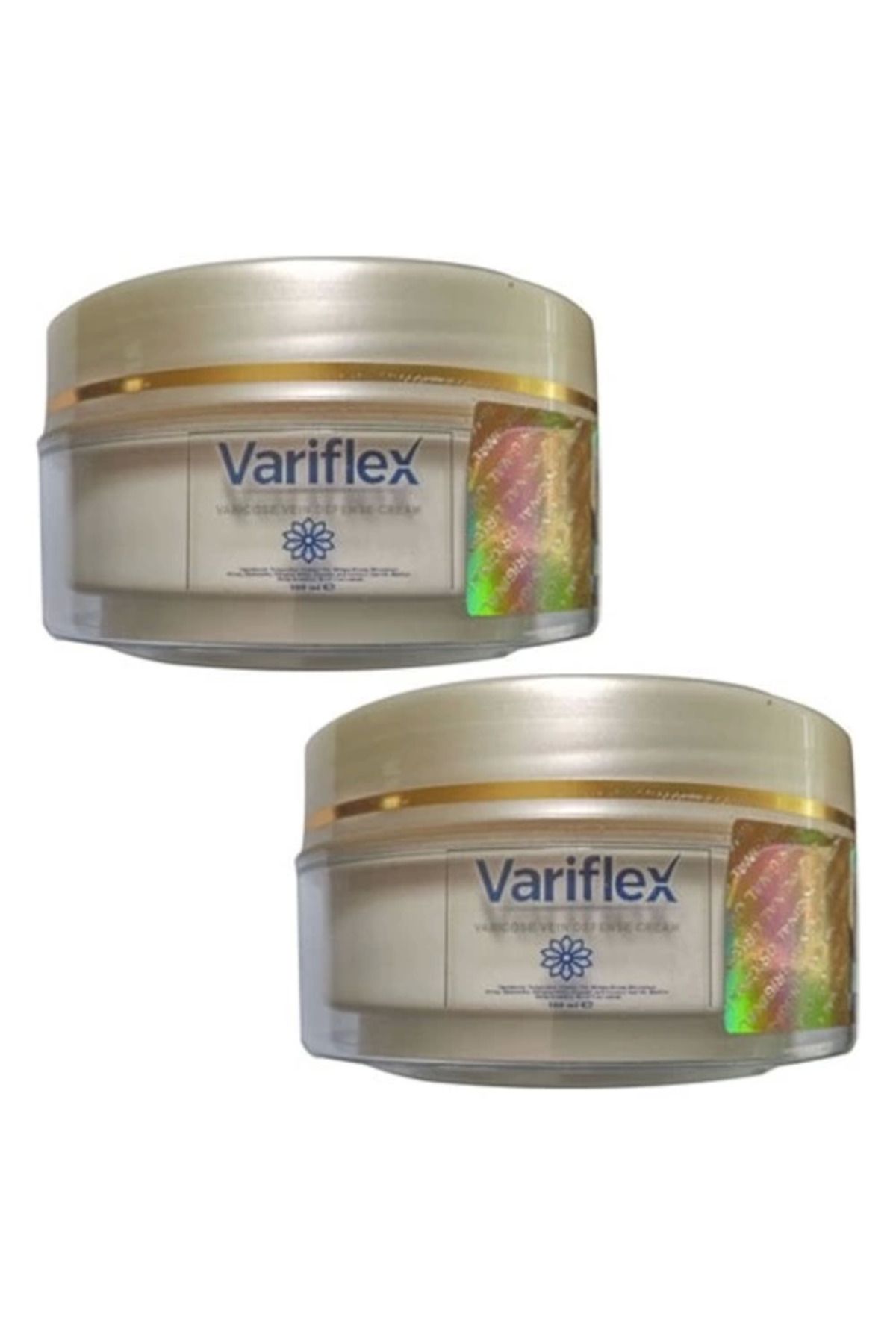 S'82 Variflex 2 Adet Krem-Gezer Terlik Ile
