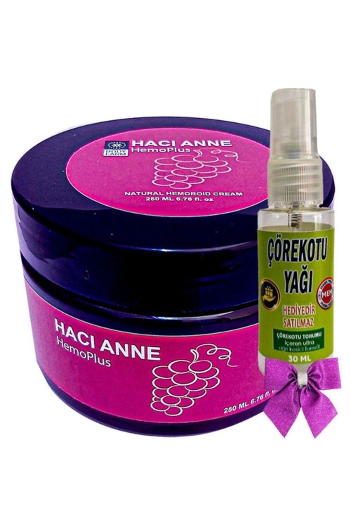 feifei Hacı Anne Hemoplus Kremi 200 ml + Çörek Otu Yağı 30 ml