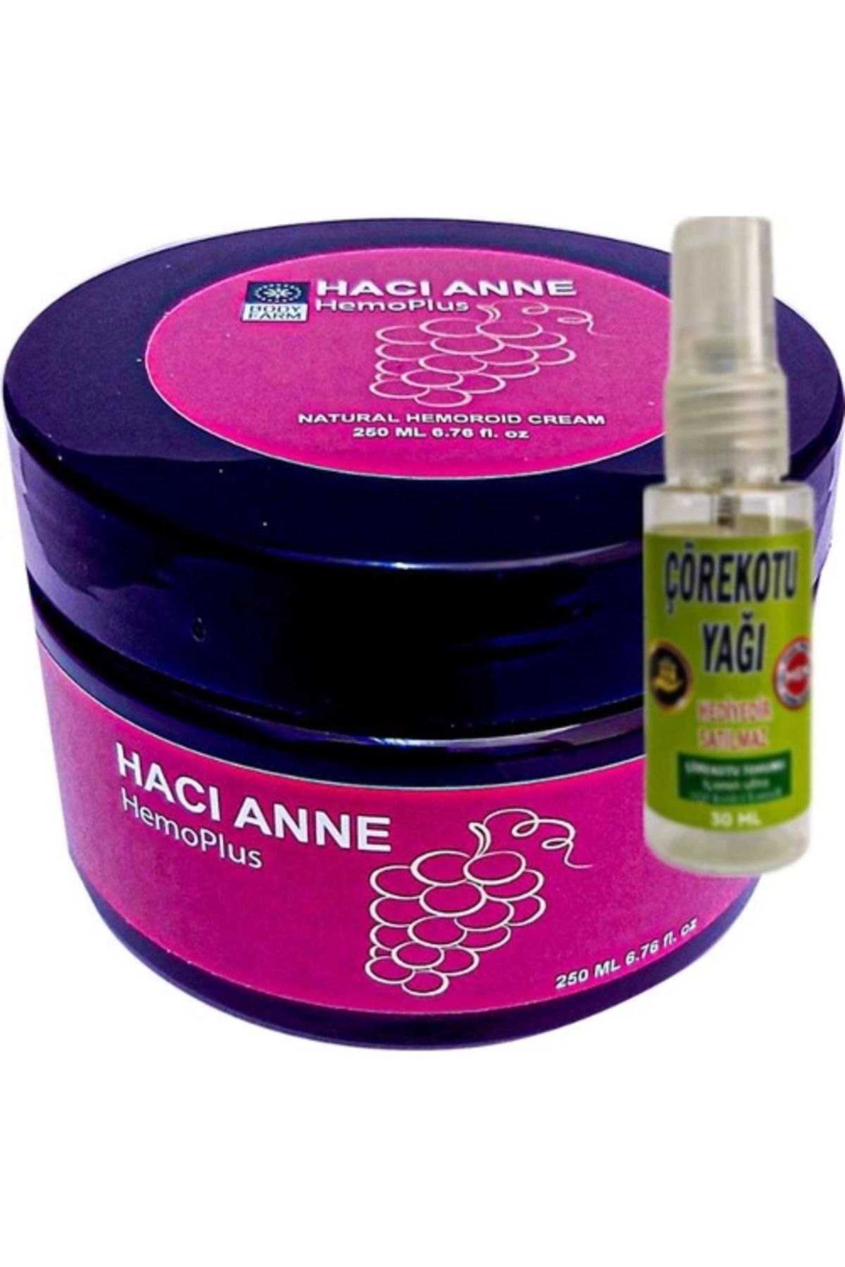 feifei Hemoplus Hacı Anne Bakım Kremi 200 ml + Çörek Otu Yağı 30 ml