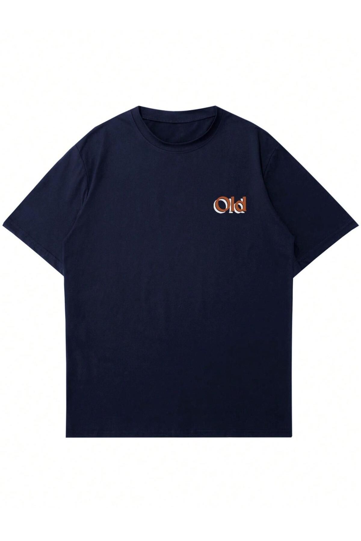 JANSO GROUP - ERKEK PAMUKLU BASKILi old Fashioned TSHIRT OVERSİZE BÜYÜK BEDEN