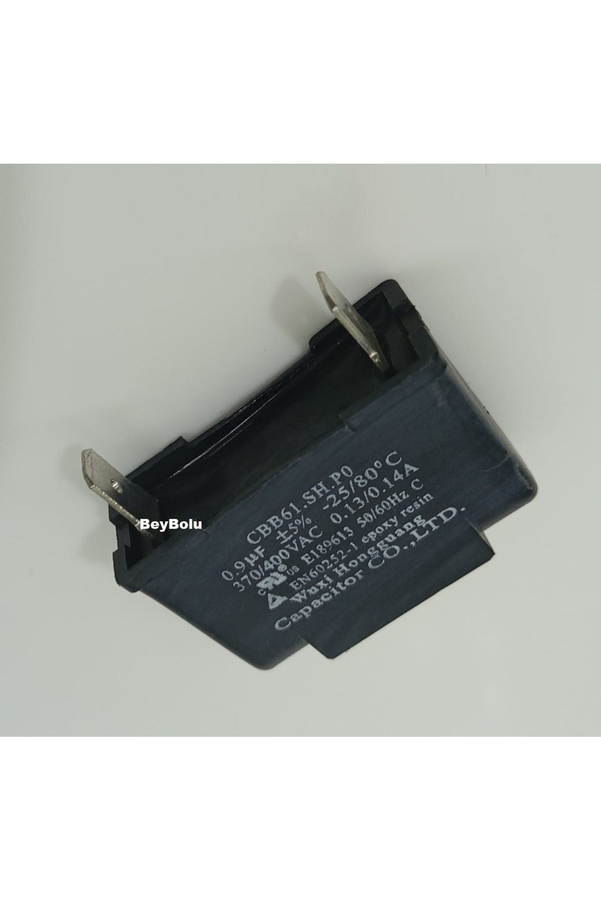 FullYedek 0,9 mF 400 VAC Klima Fan Kondansatörü , 0.9 MF kare kapasitör