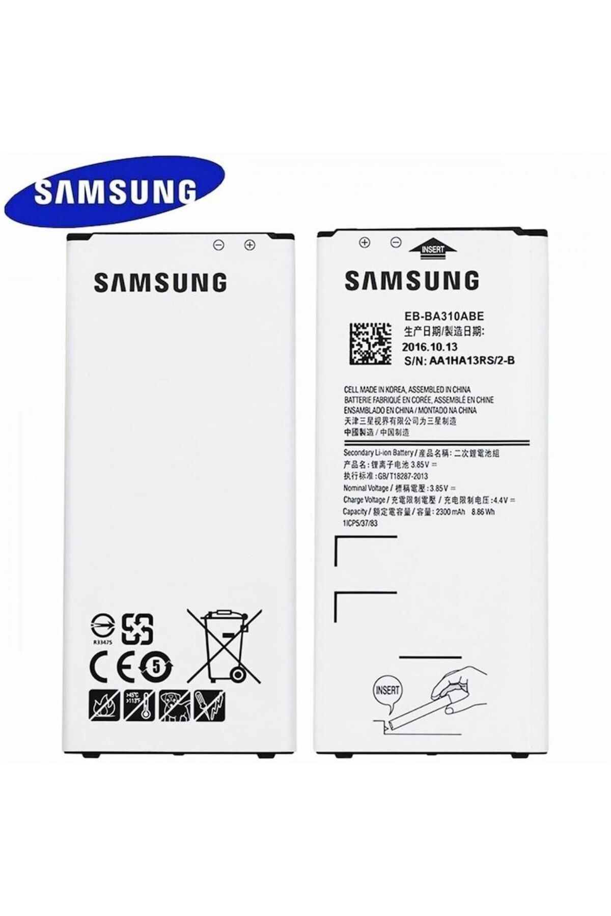 Bolsat CEP TEL BATARYA SAMSUNG A310 A3 2016