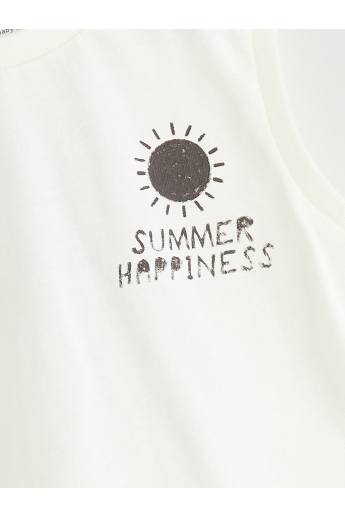 LC Waikiki Baskılı Erkek Bebek Atlet ve Şort 2'li fotoğrafı 3 (önizleme)