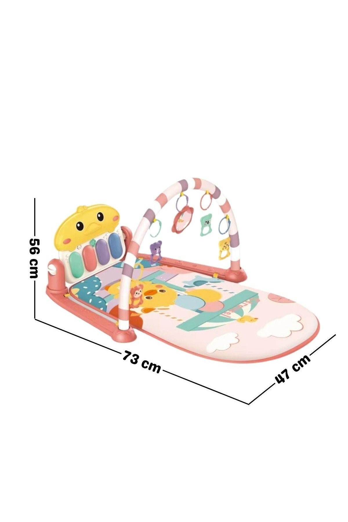 babydoor Toys Sevimli Ördek Piyanolu Sesli Işıklı Oyun Halısı Ve Jimnastik Merkezi fotoğrafı 4 (önizleme)