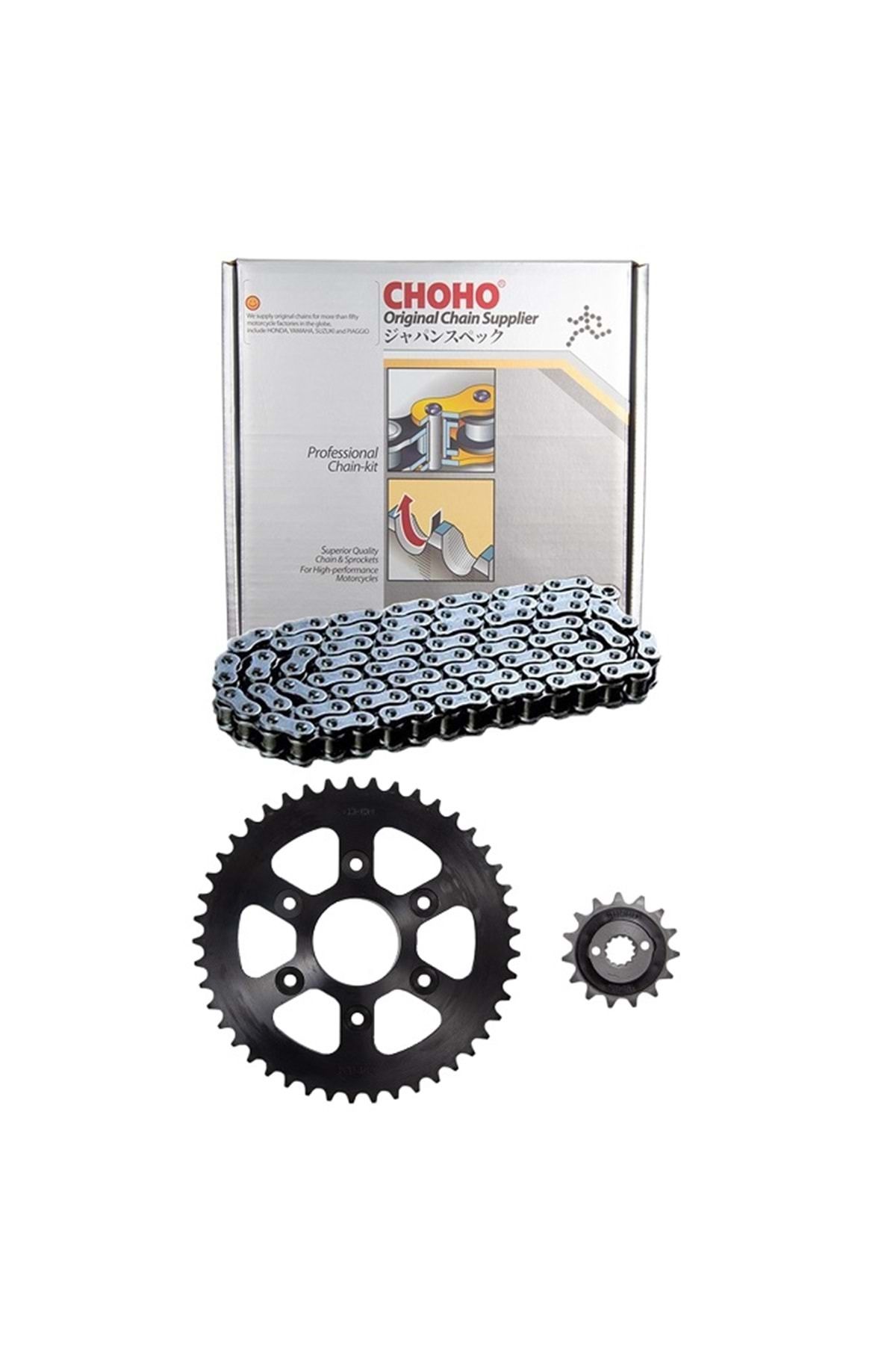 ultramotor Choho Zincir Dişli Set Dominar 400 O-ringli 15t/45t