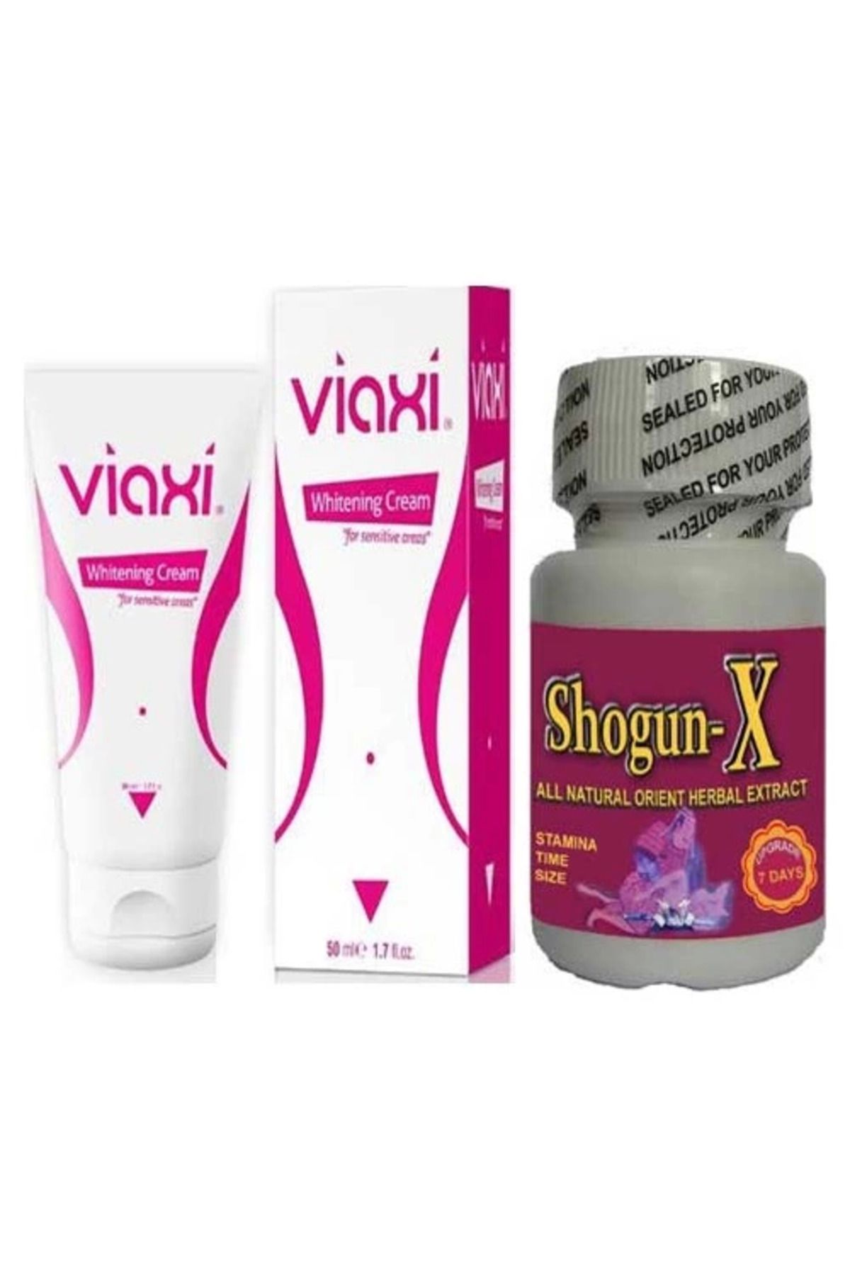 MT29 GİYİM Censan Viaxi Özel Bölge Beyazlatıcı Krem - Set