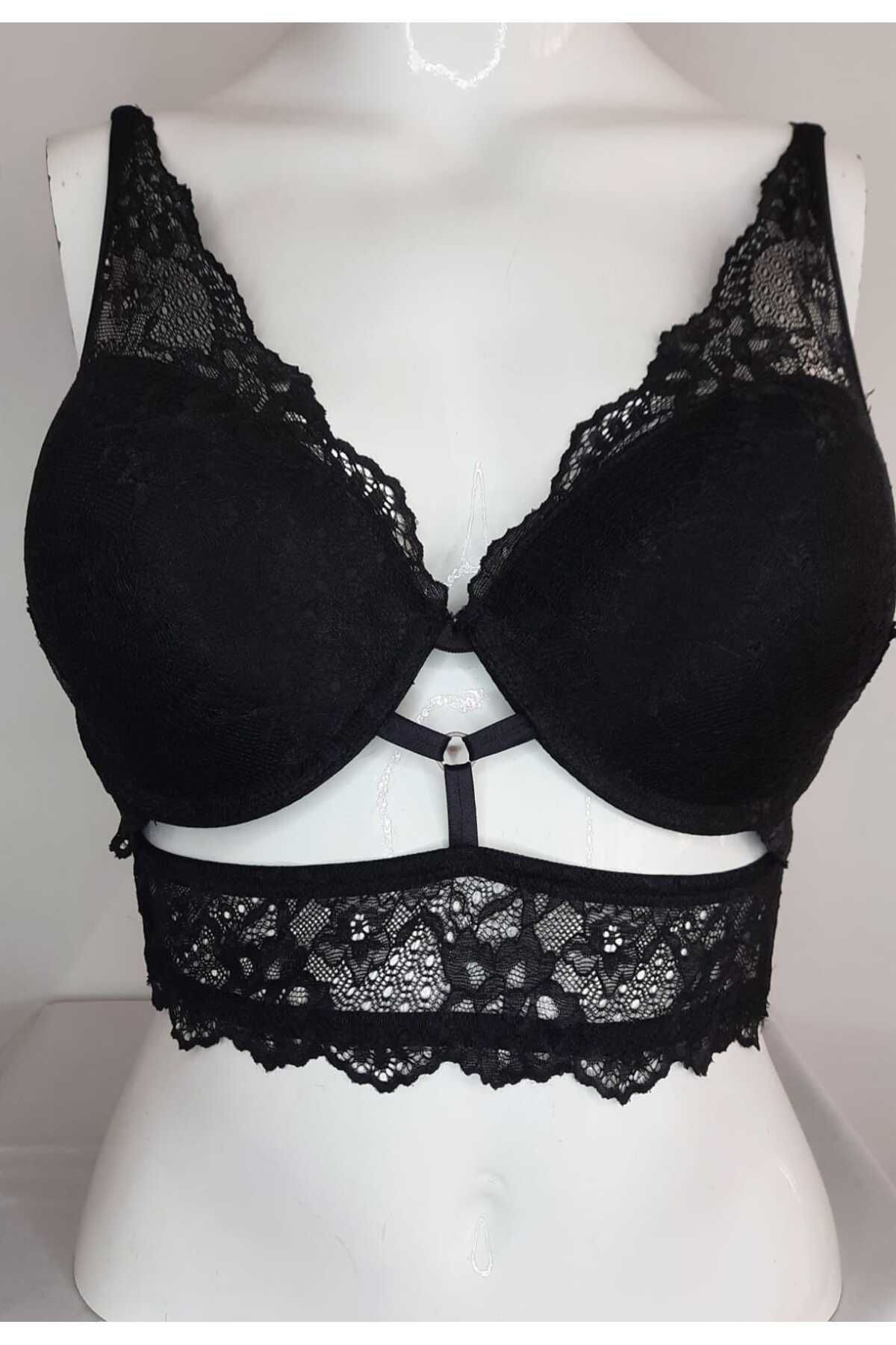 ŞIK VE MUTLU Dantelli İz Bırakmayan Büstiyer ,Crop, Bralet
