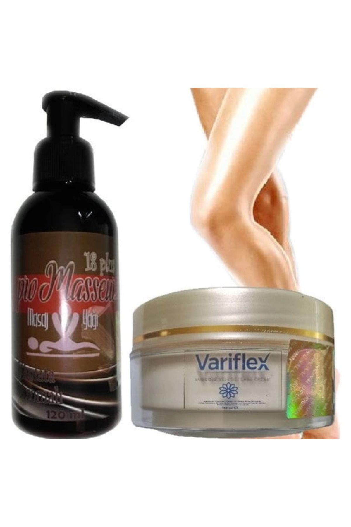 S'82 Promasseur Plus Çikolata Aromalı Masaj Yağı-Variflex Krem ile