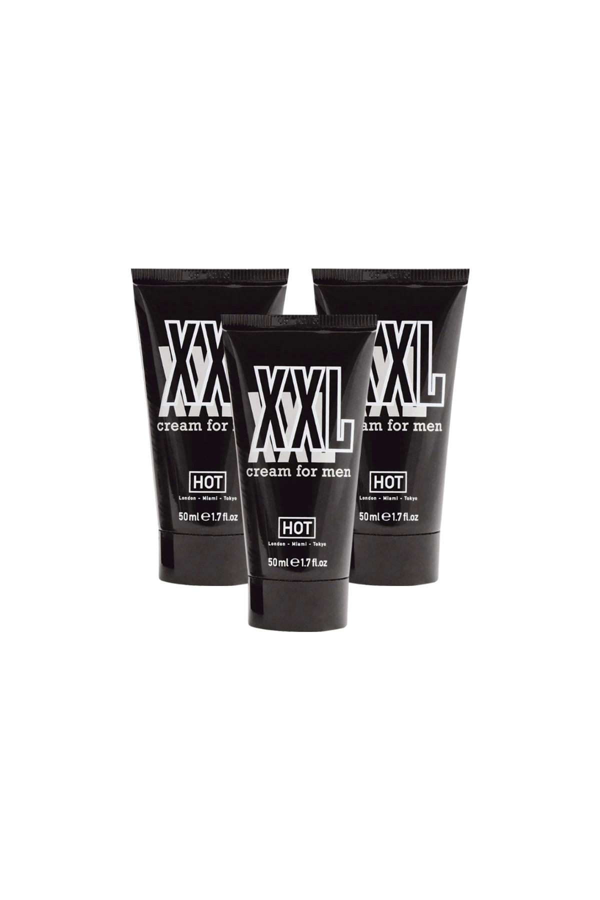 gizmurstore HotXXL Cream Men Hardener Delayer Enlarger 3 Tane 50 ml Erkeklere Özel Boyut Kremi Bkn1EK323