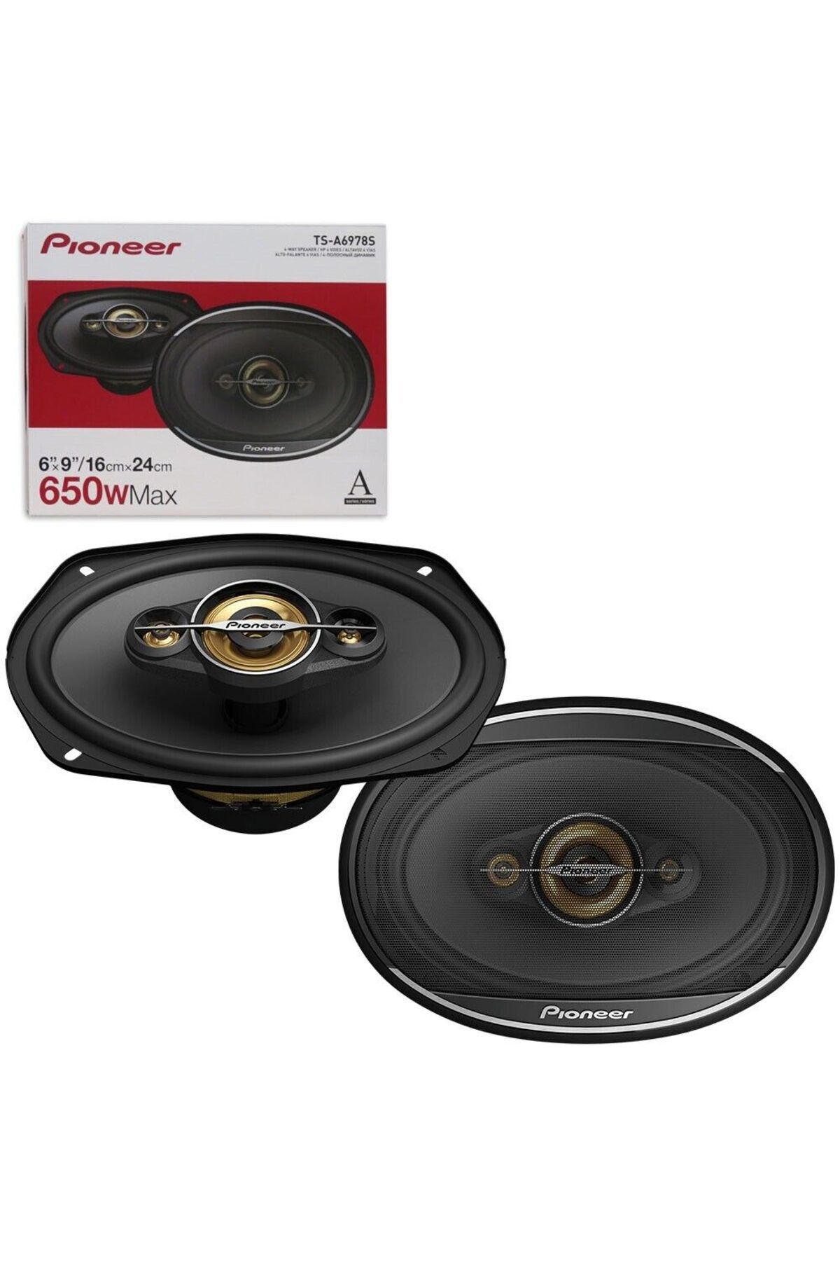 YUSEMX TS-A6978S - Oval Oto Hoparlör - 650 Watt 100 Rms - Ürün 2 Adet