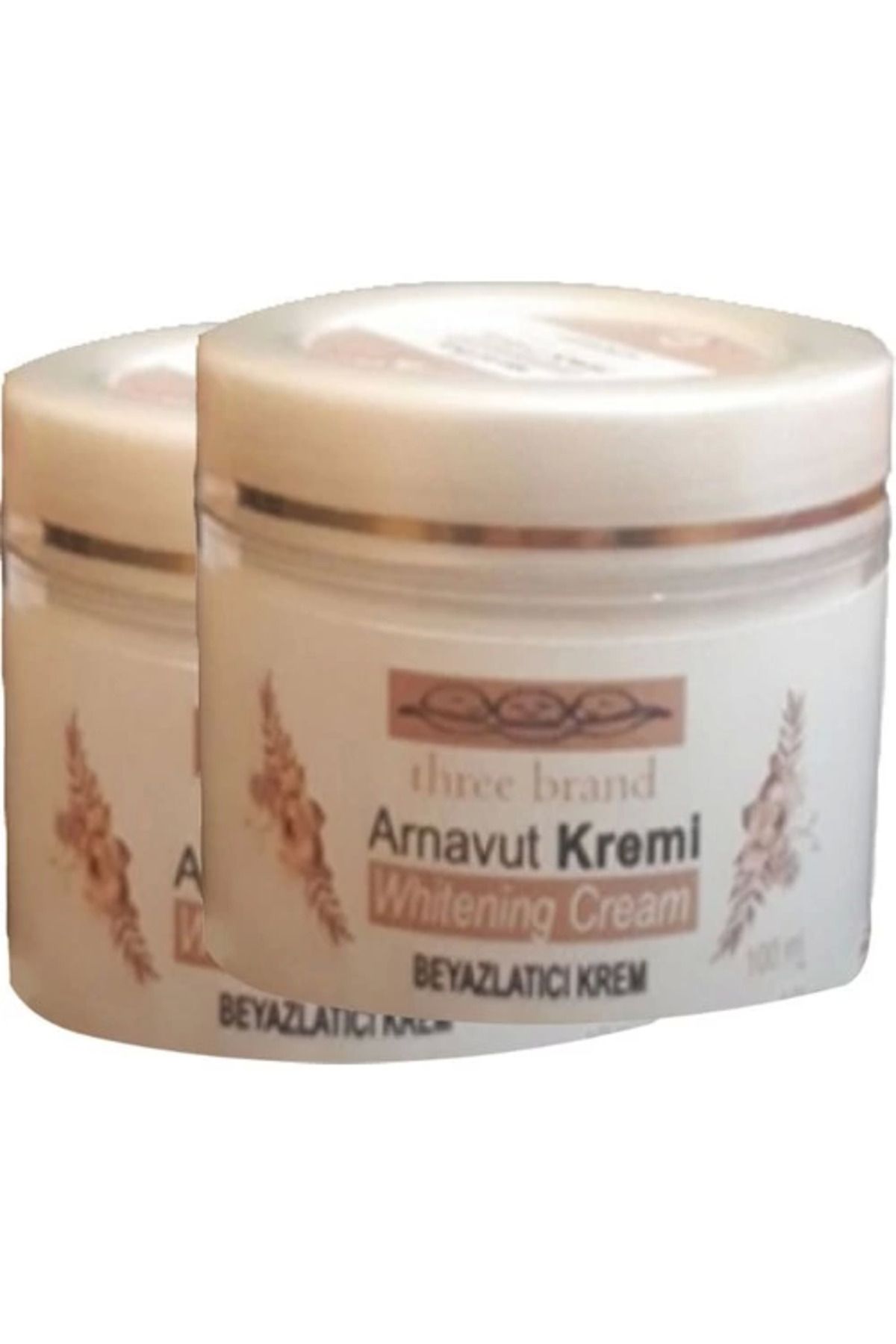 Heez Three Brand Arnavutkremi 2li Adet Whitens Cream Tümbölge Aklık Kremi 100 ml