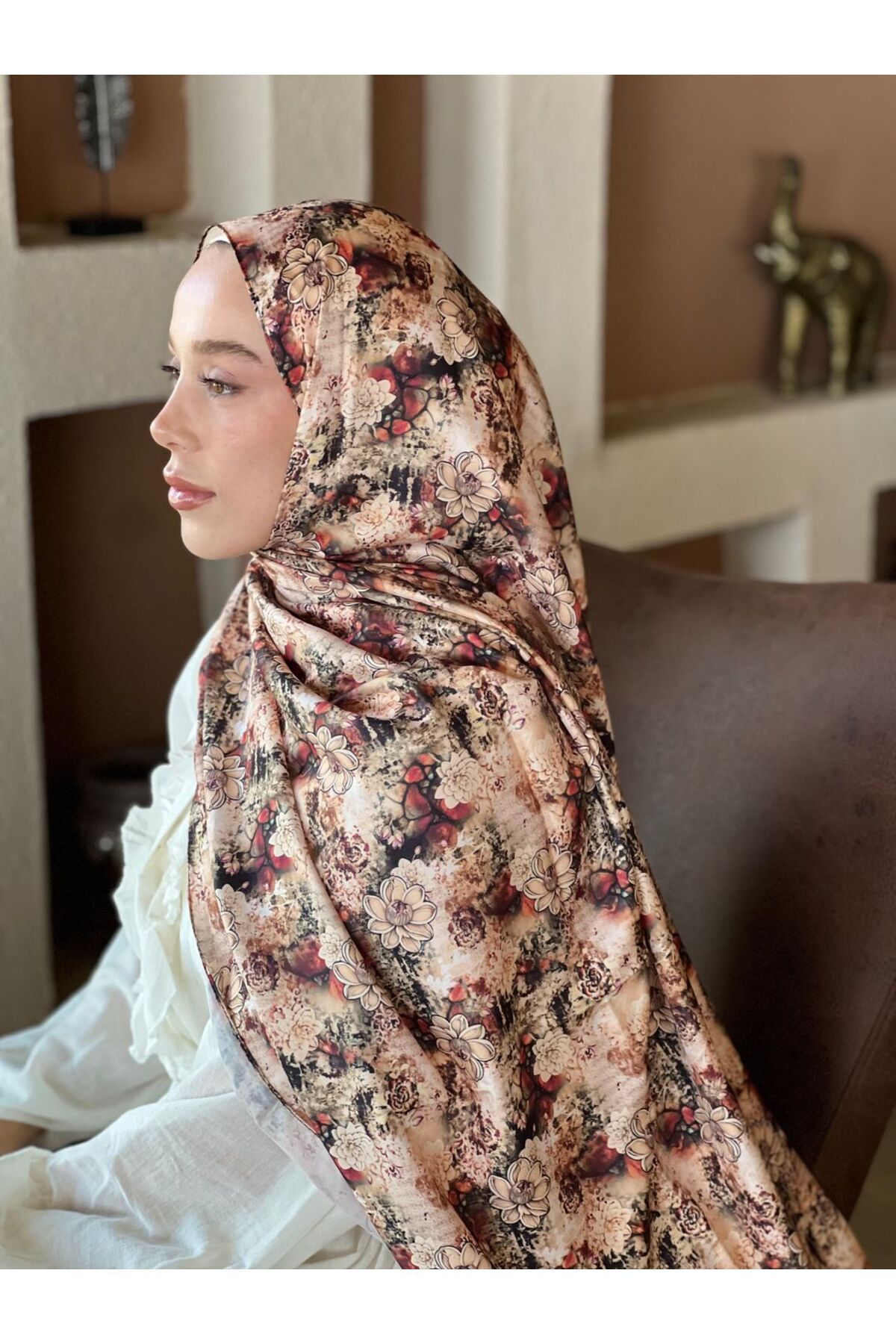 Modakaşmir Zemheri Desen Twill Şal