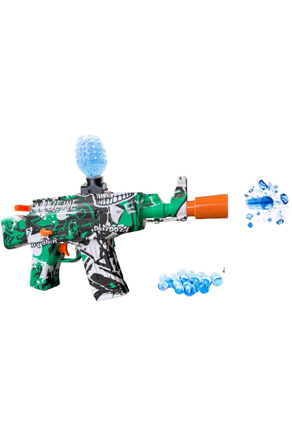 LRS STORE Jel Blaster Full Otomatik Su Topu Atan Tüfek Su Boncuğu Atan Silah Kaliteli