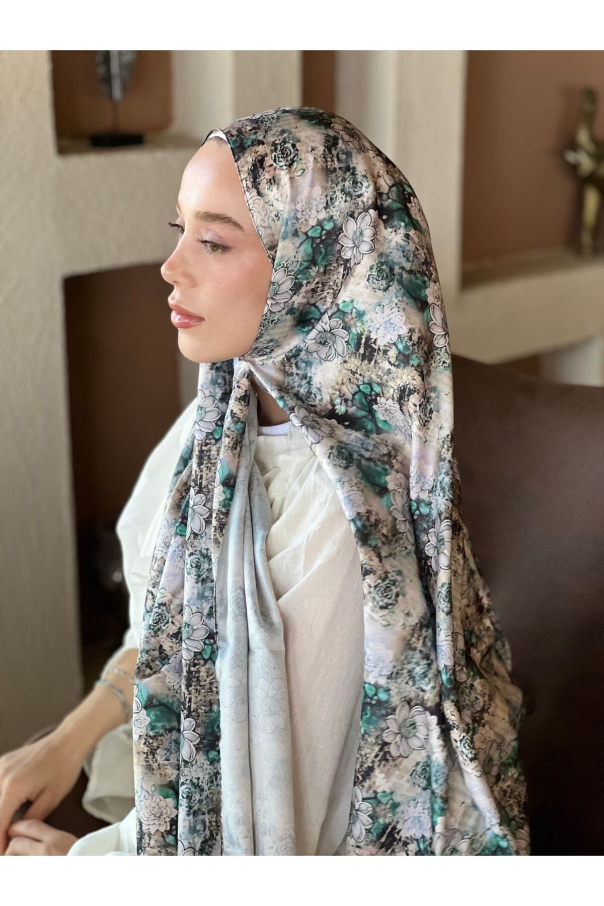 Modakaşmir Zemheri Desen Twill Şal