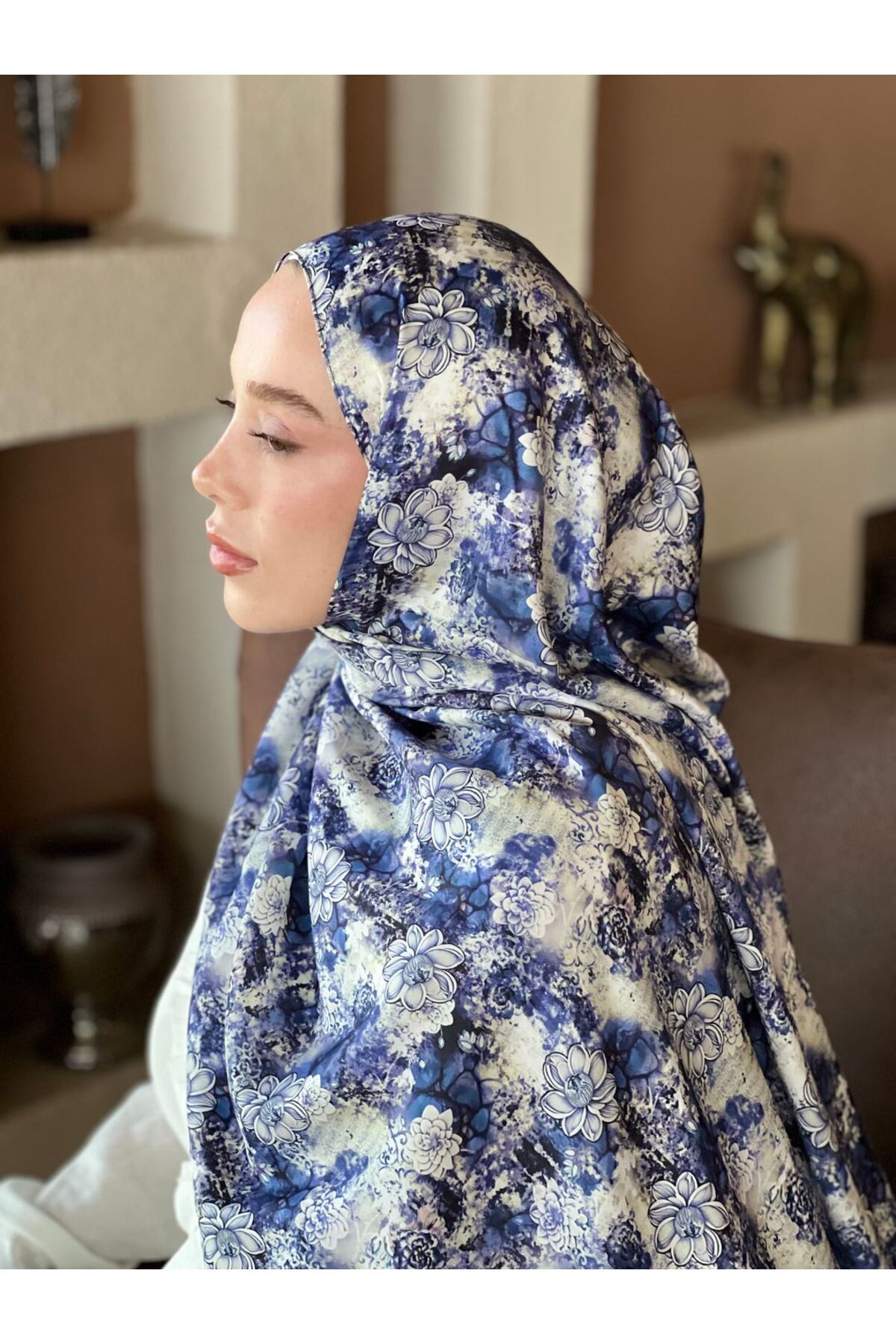 Modakaşmir Zemheri Desen Twill Şal