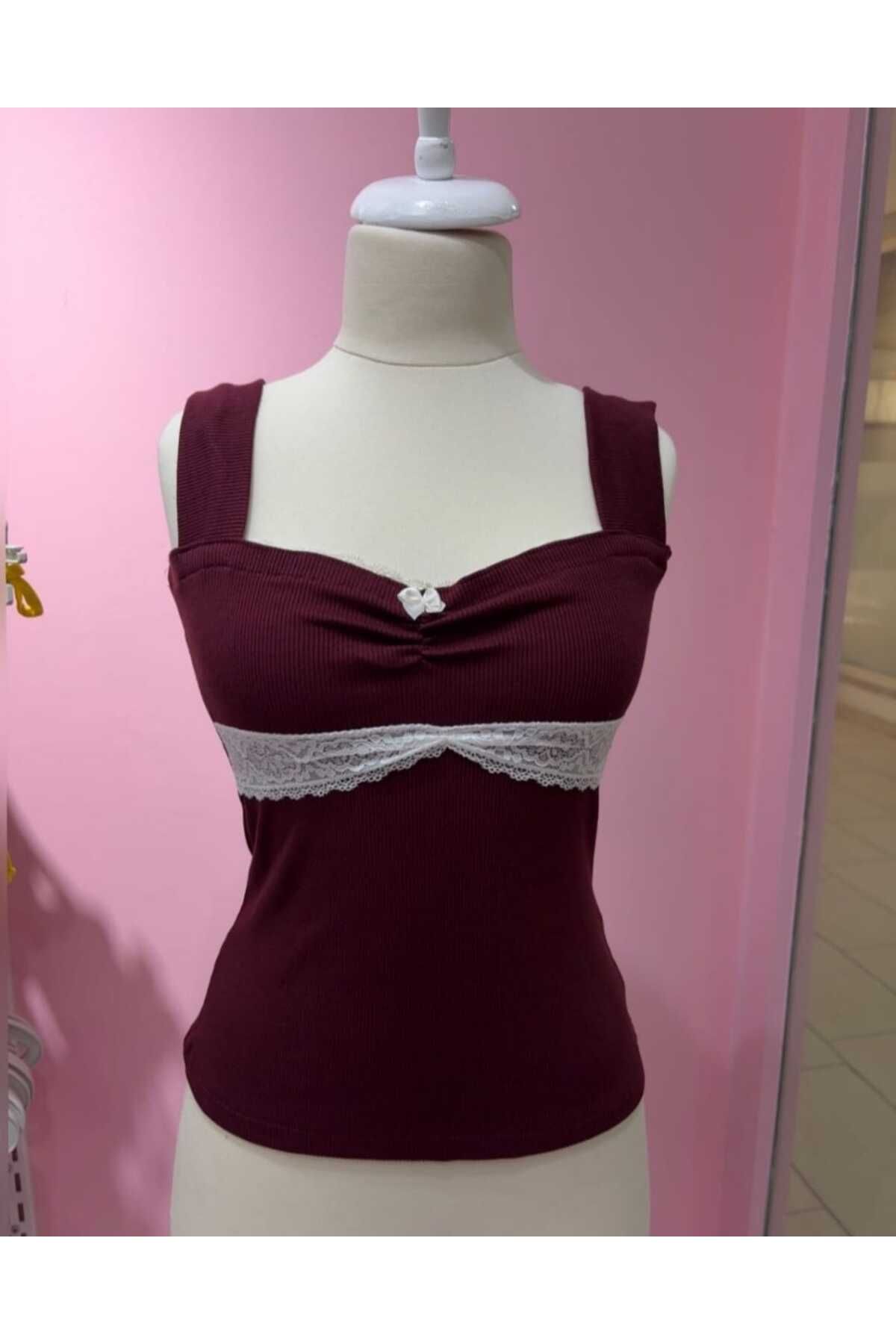İsra Ayyıldız Moonstar Collection Kalın askılı Pinterest tam boy coquette bluz
