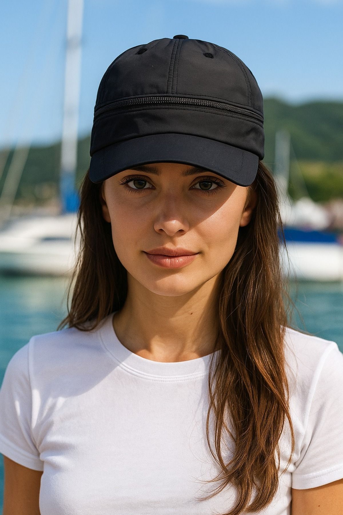 LAGRANZE Unisex Fermuarlı Kep
