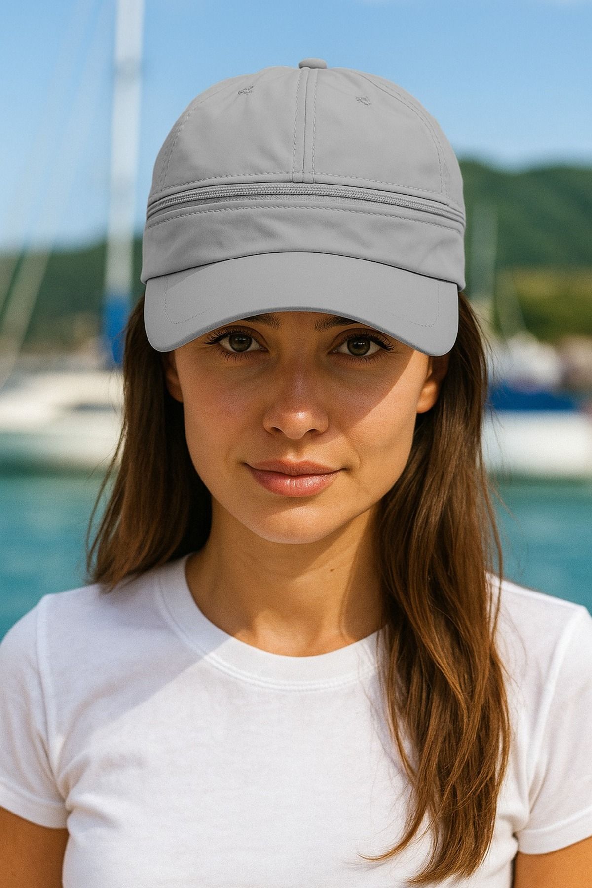 LAGRANZE Unisex Fermuarlı Kep