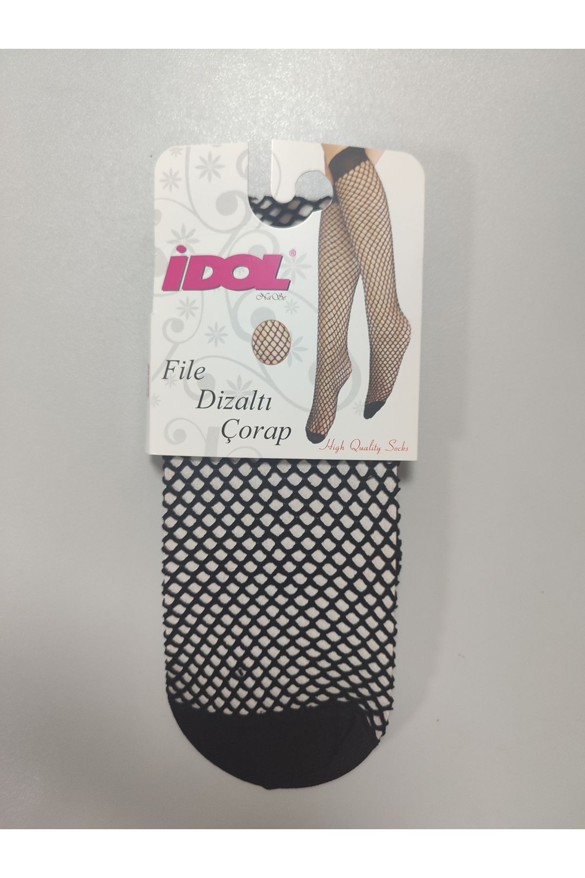 İDOL FİLELİ DİZ ALTI CORAP