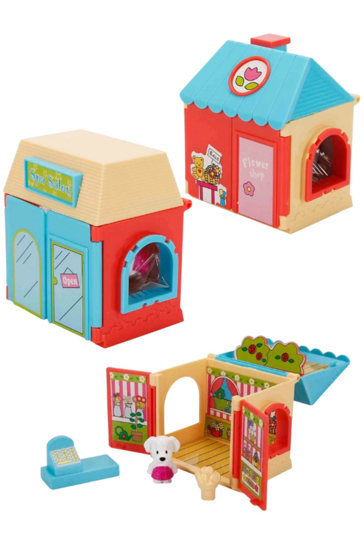 Muhcu Home Miiniii Sürpriz Evcil Hayvanları - Oyun Evi Kawaiii Sett
