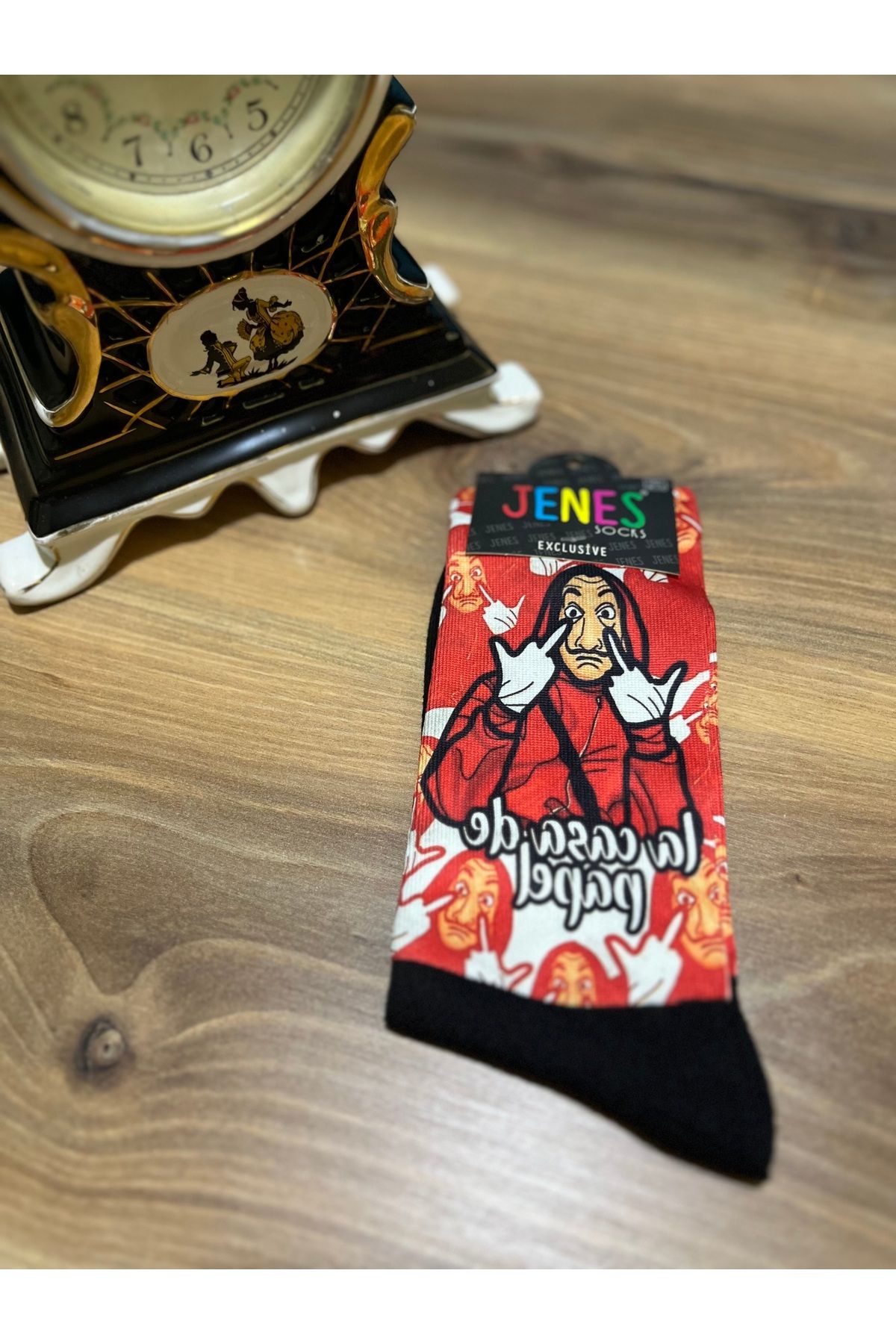 JENES Dijital Baskılı Çorap Uzun Soket Premium Unisex Çorap