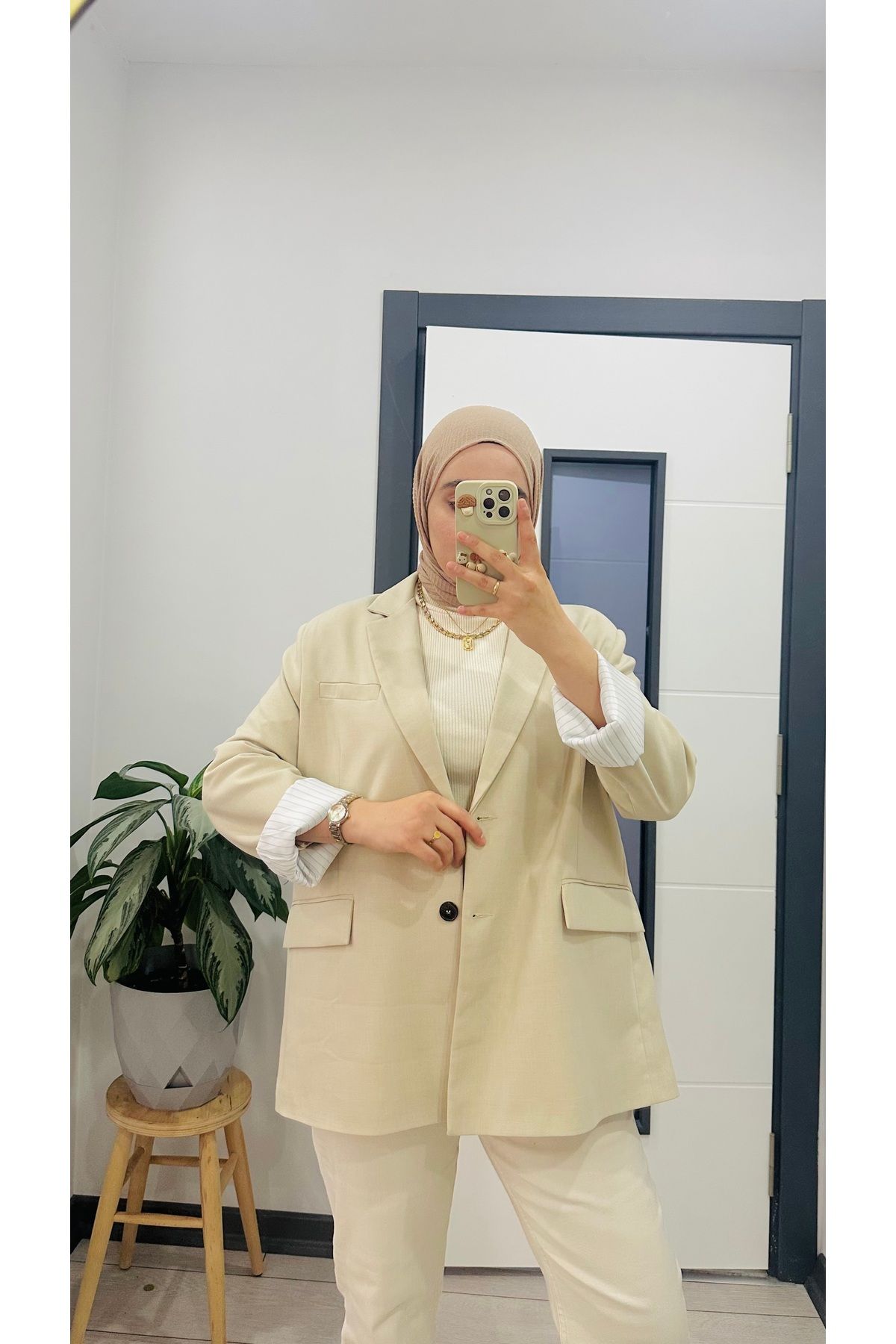 Perry Oversize Blazer Ceket