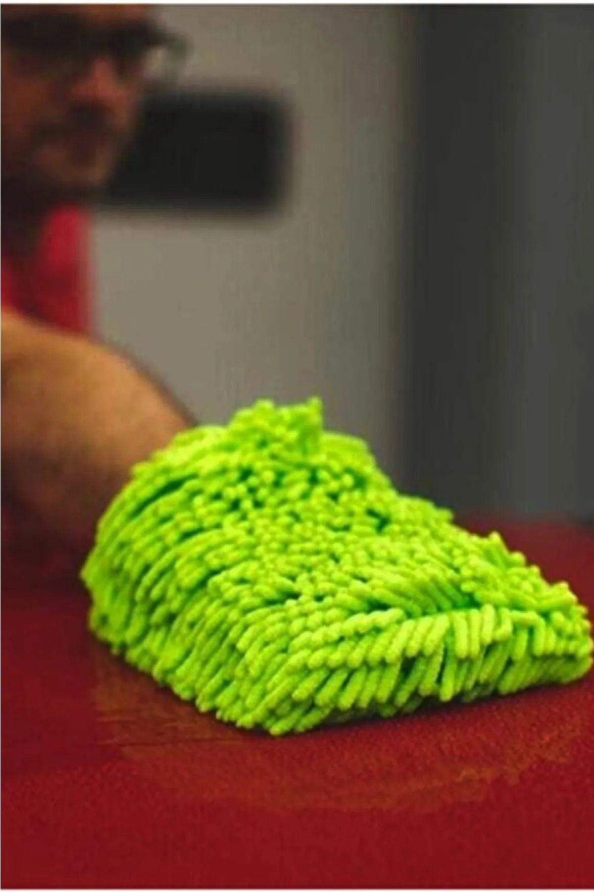 Aksesuar Kuşu 2 Adet Mikrofiber Püsküllü Bez Makarna Şönil Tasarımlı Renkli Oto Yıkama Temizlik Bezi