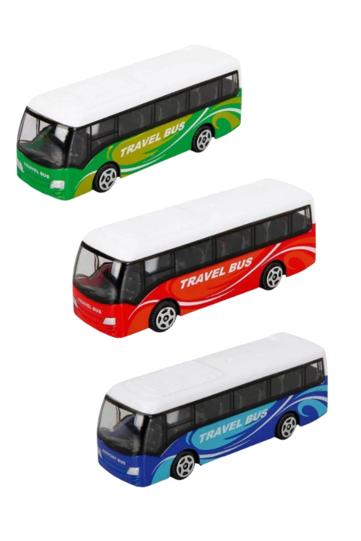 Muhcu Home Herkesin İlgi Odağı Gezi 1:64 Mini Otobüs 9 Cm