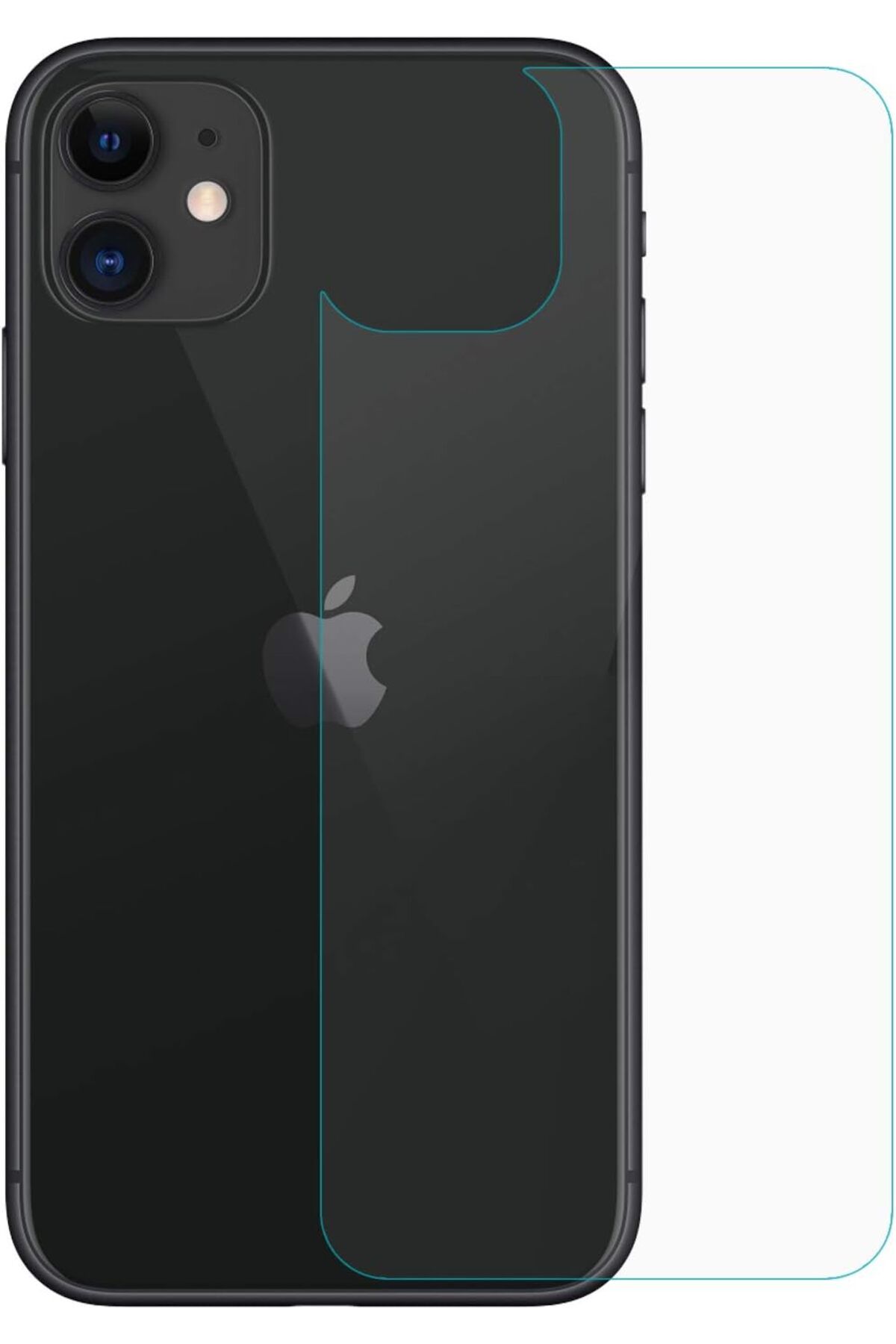 salesalbutik Apple iPhone 11 (6.1'') Uyumlu Arka Nano Cam Ekran Koruyucu