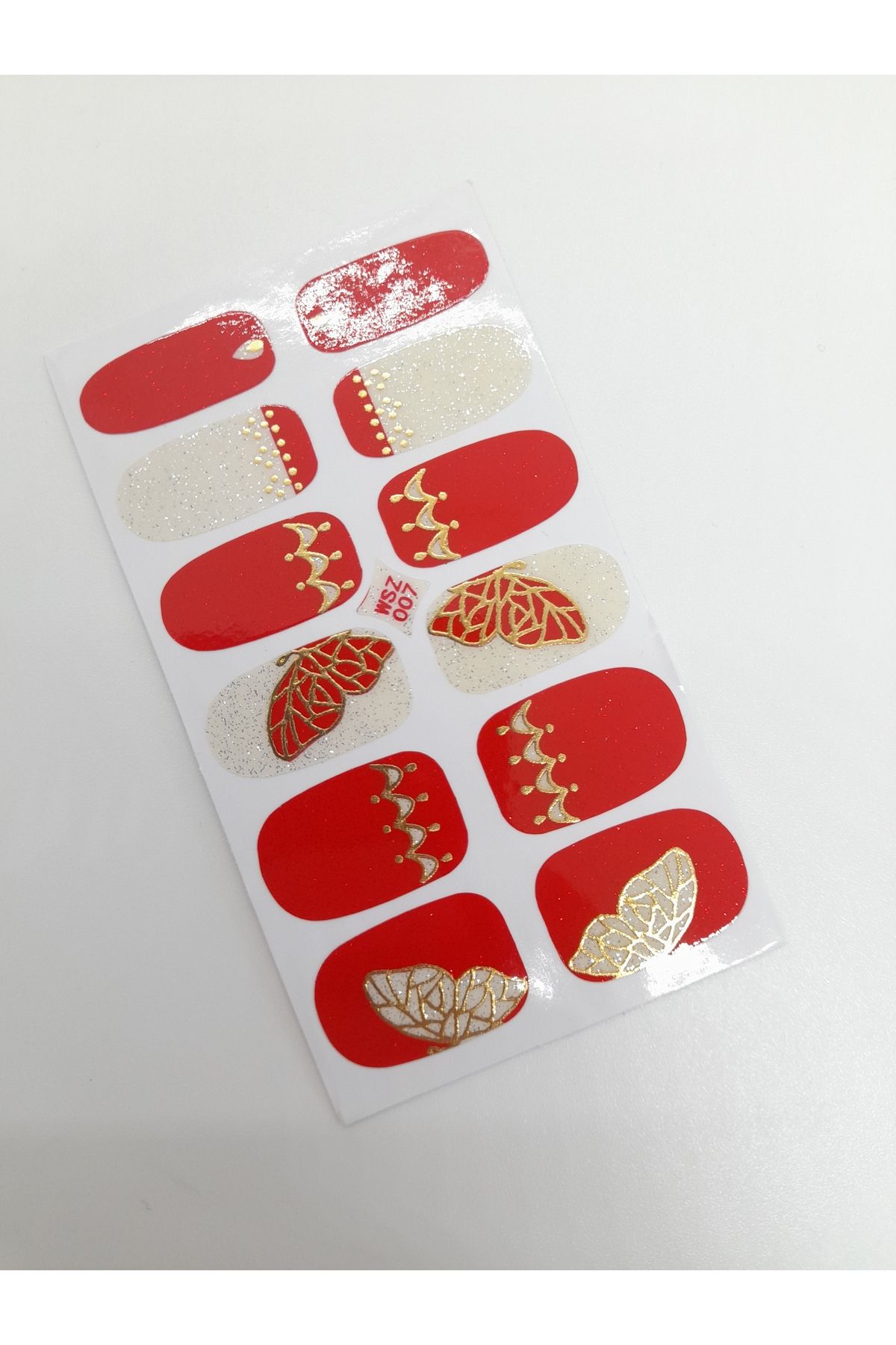 BBeauty Jel Tırnak Etiketi Kendinden Kolay Yapışkanlı Desenli Uvsiz Gel Nail Stricker