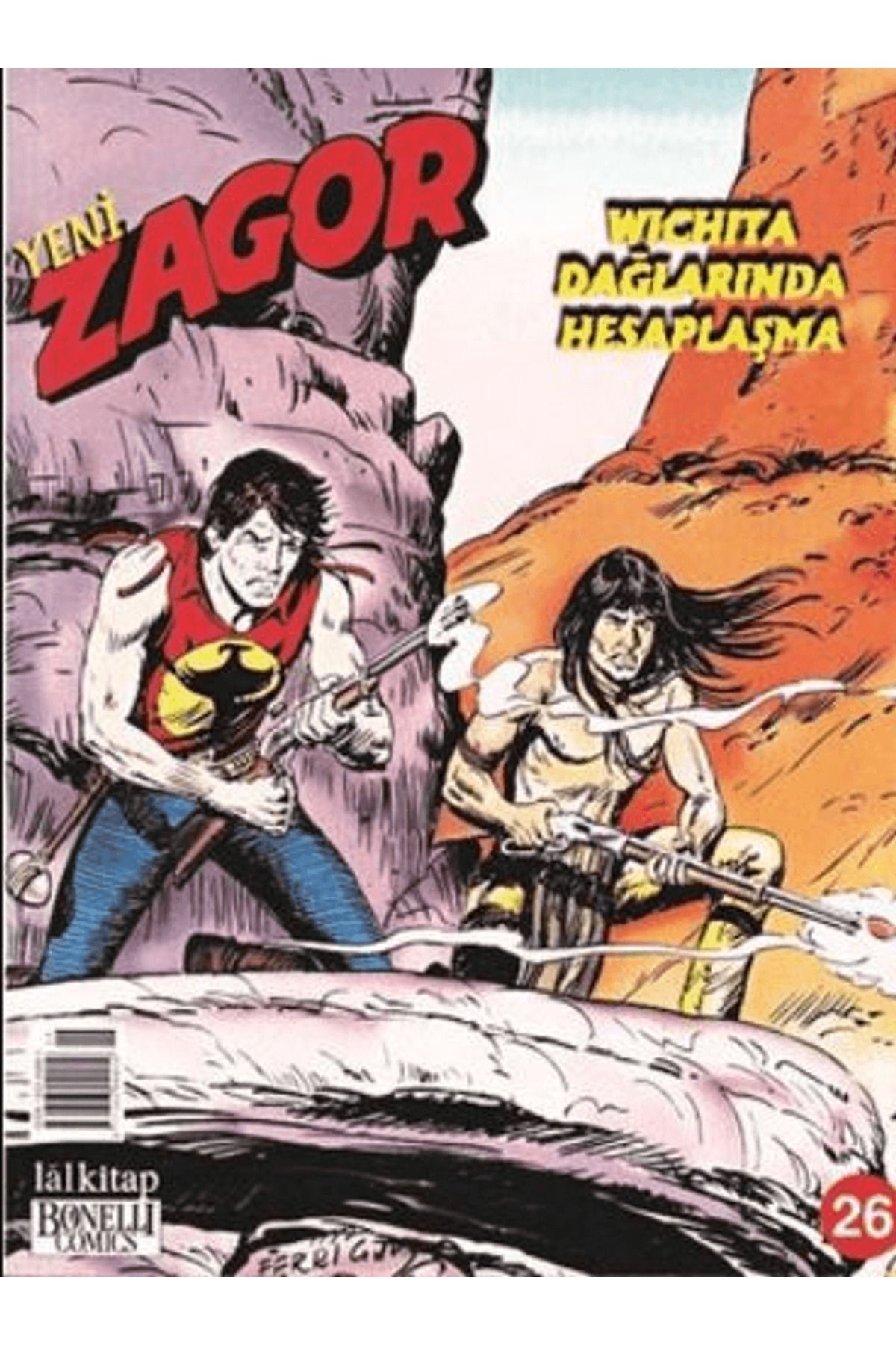 Lal Kitap Yeni Zagor Wichita Dağlarında Hesaplaşma Sayı: 26