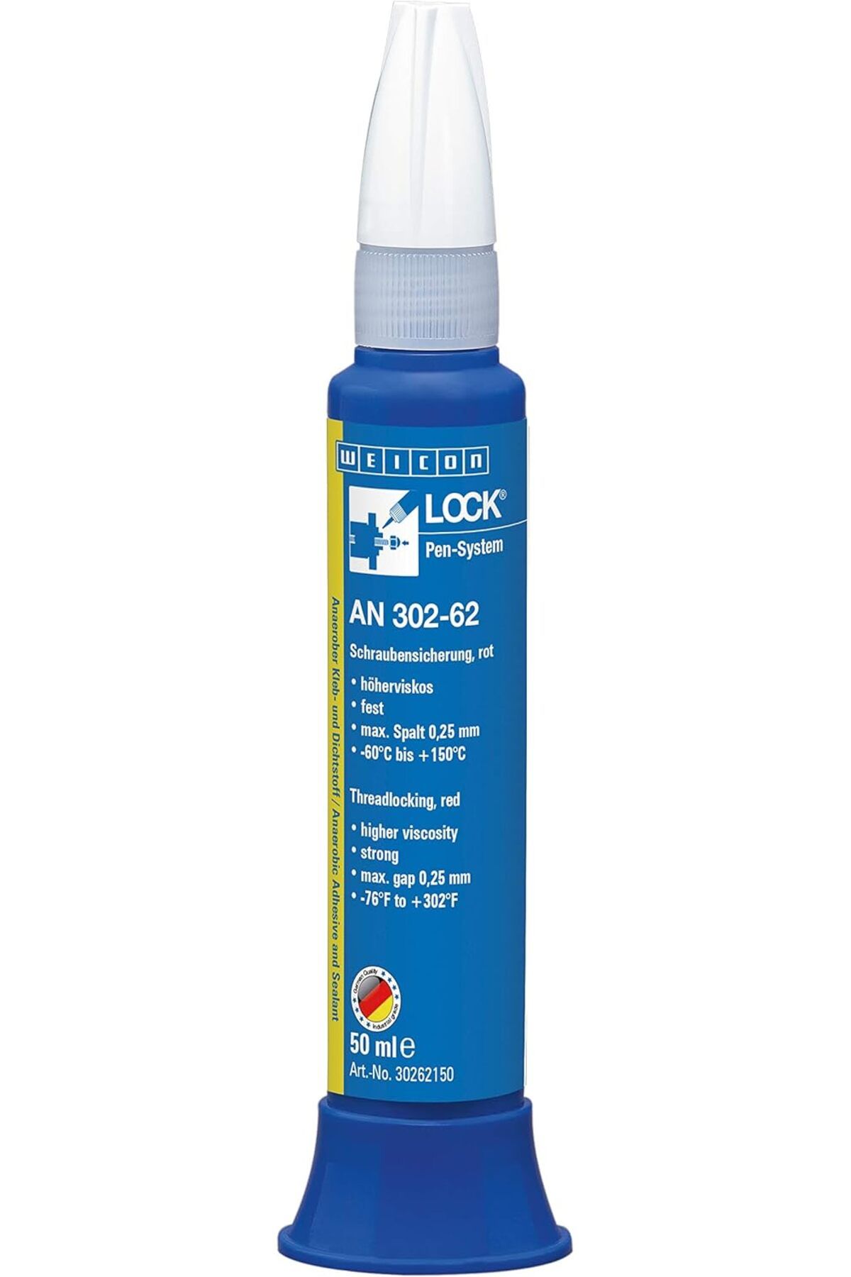 salesalbutik AN 302-62 | 50 ml | Endüstriyel Yapıştırıcı ve Sızdırmazlık Malzemesi | Boru ve Flanş Sızdırmazlığı