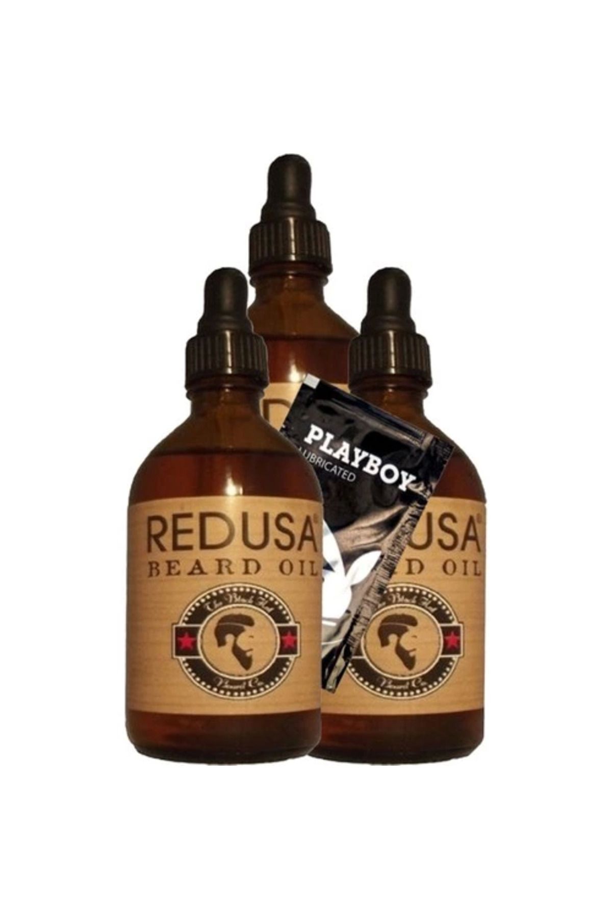 feifei Redusa Beard Oil 3'lü Sakal Bakım Yağı 100 ml + 1 Hediye Jel 0333