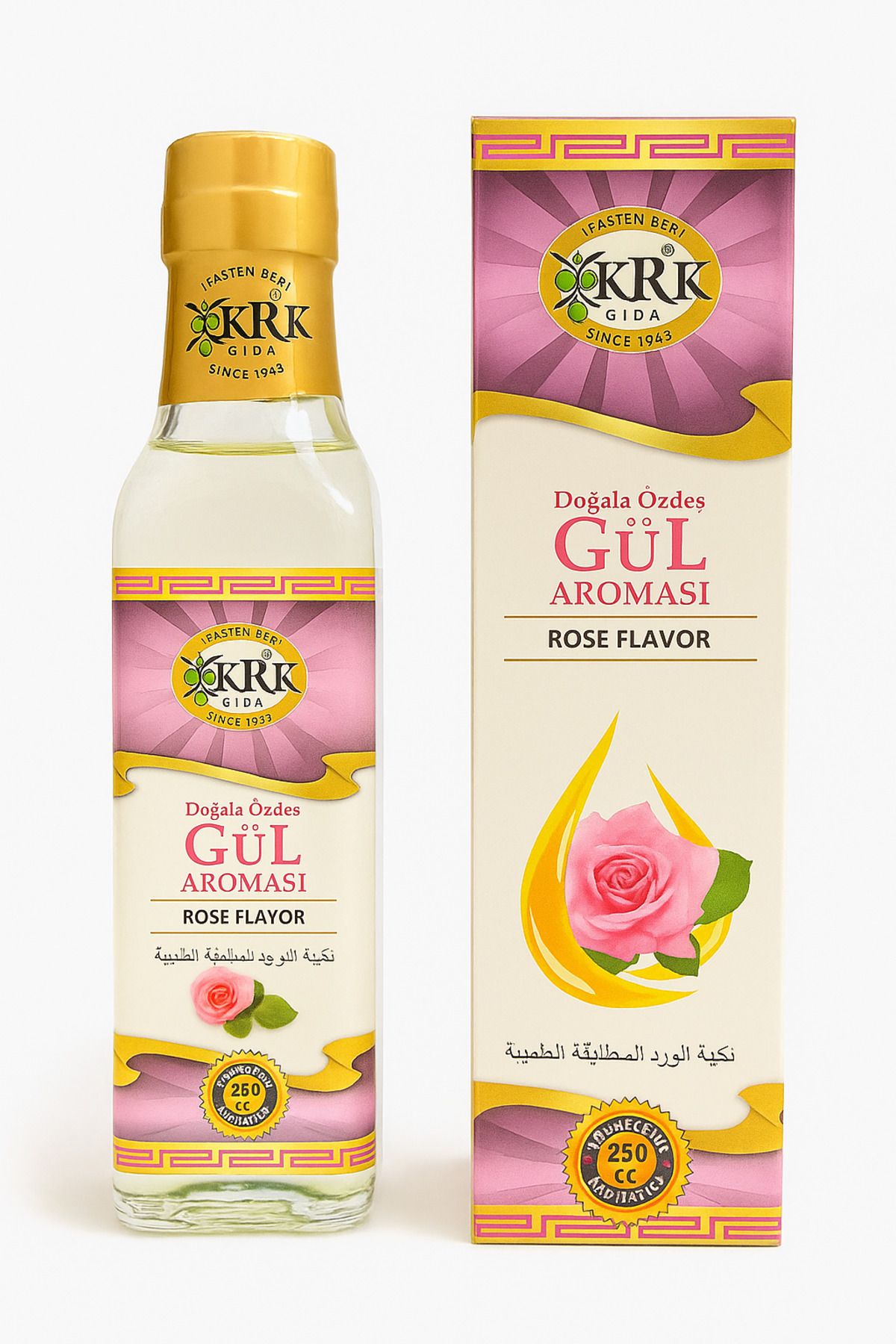 Krk Gıda Doğala Özdeş Gül Aroması 250 ML