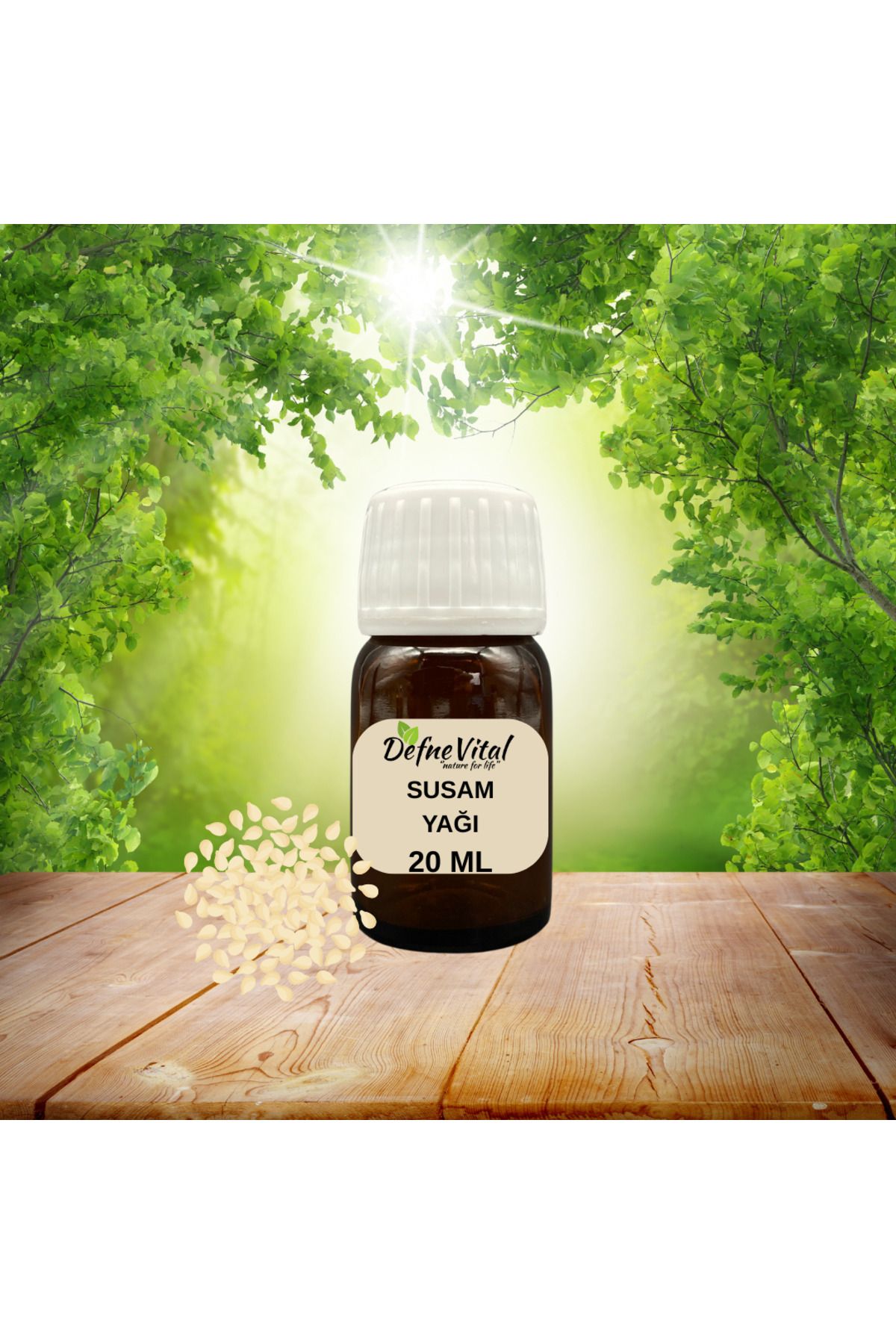 DEFNE VİTAL SUSAM YAĞI 20 ML