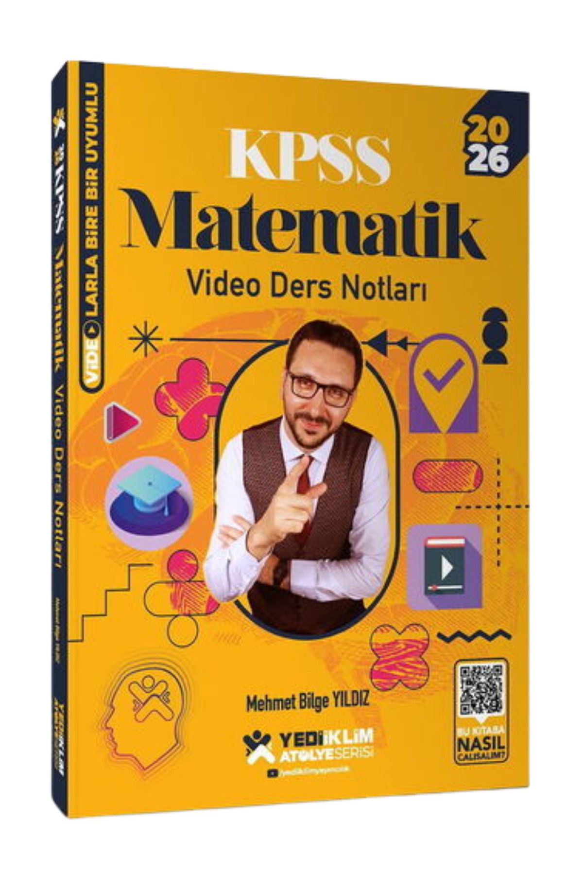 Yediiklim Yayınları 2026 KPSS Atölye Serisi Genel Yetenek Matematik Video Ders Notları-Mehmet Bilge YILDIZ-YEP YENİ