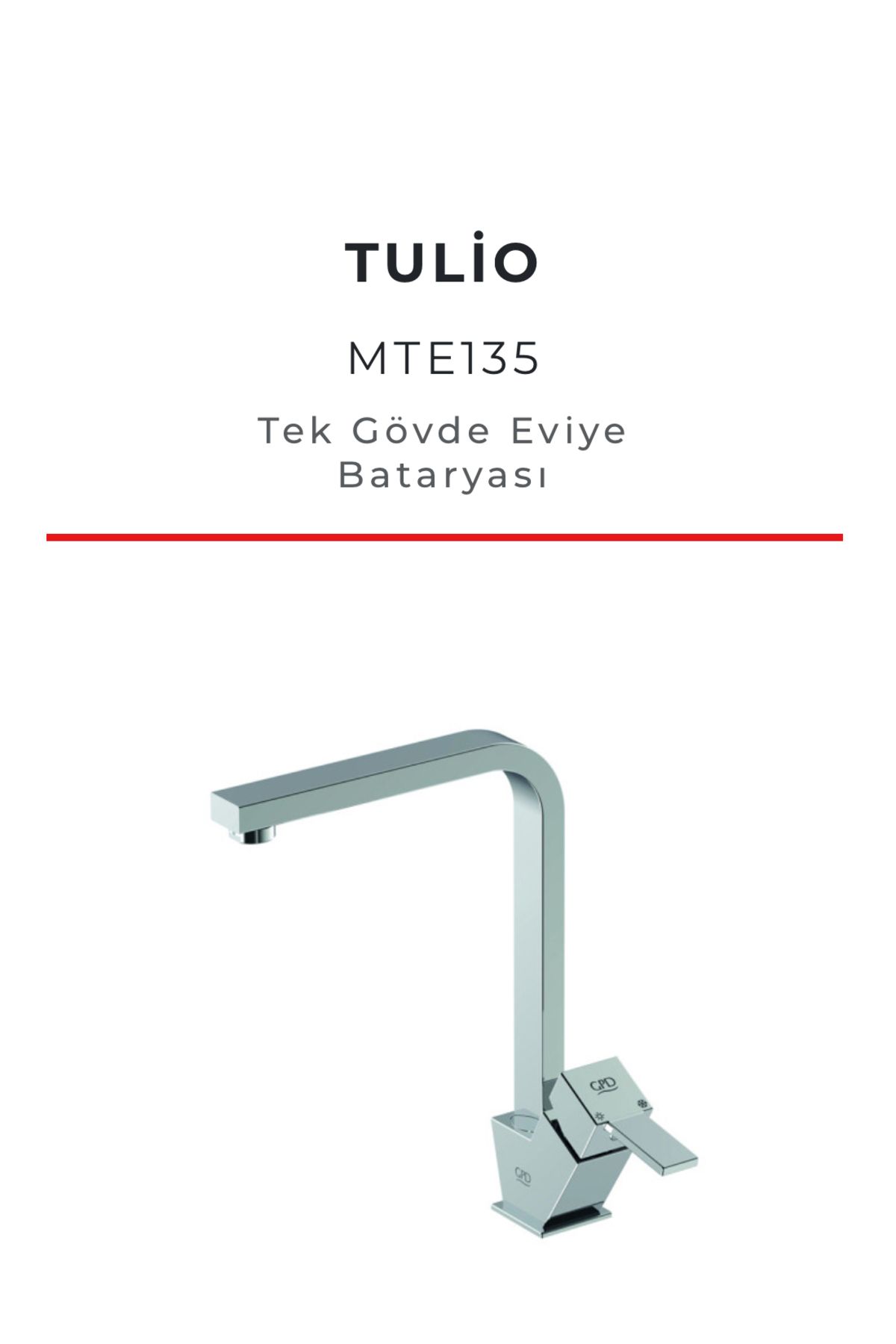 GPD TULİO MUTFAK BATARYASI (12 YIL SERVİS GARANTİLİ)