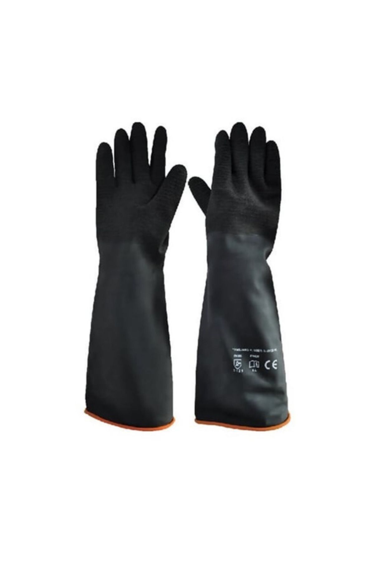 Bay-El BAYEL KAUÇUK ELDİVEN UZUN PÜTÜRLÜ XL/45cm EL450(12 ADET)