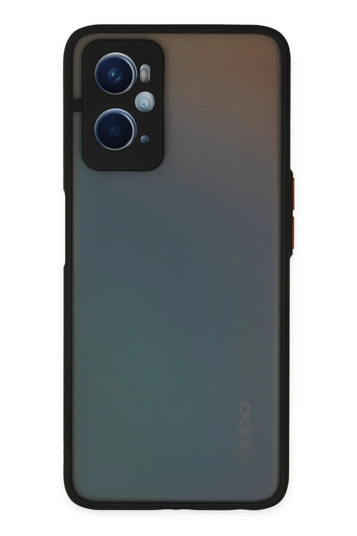 CepteToptan Newface Oppo A96 Kılıf Montreal Silikon Kapak - Siyah