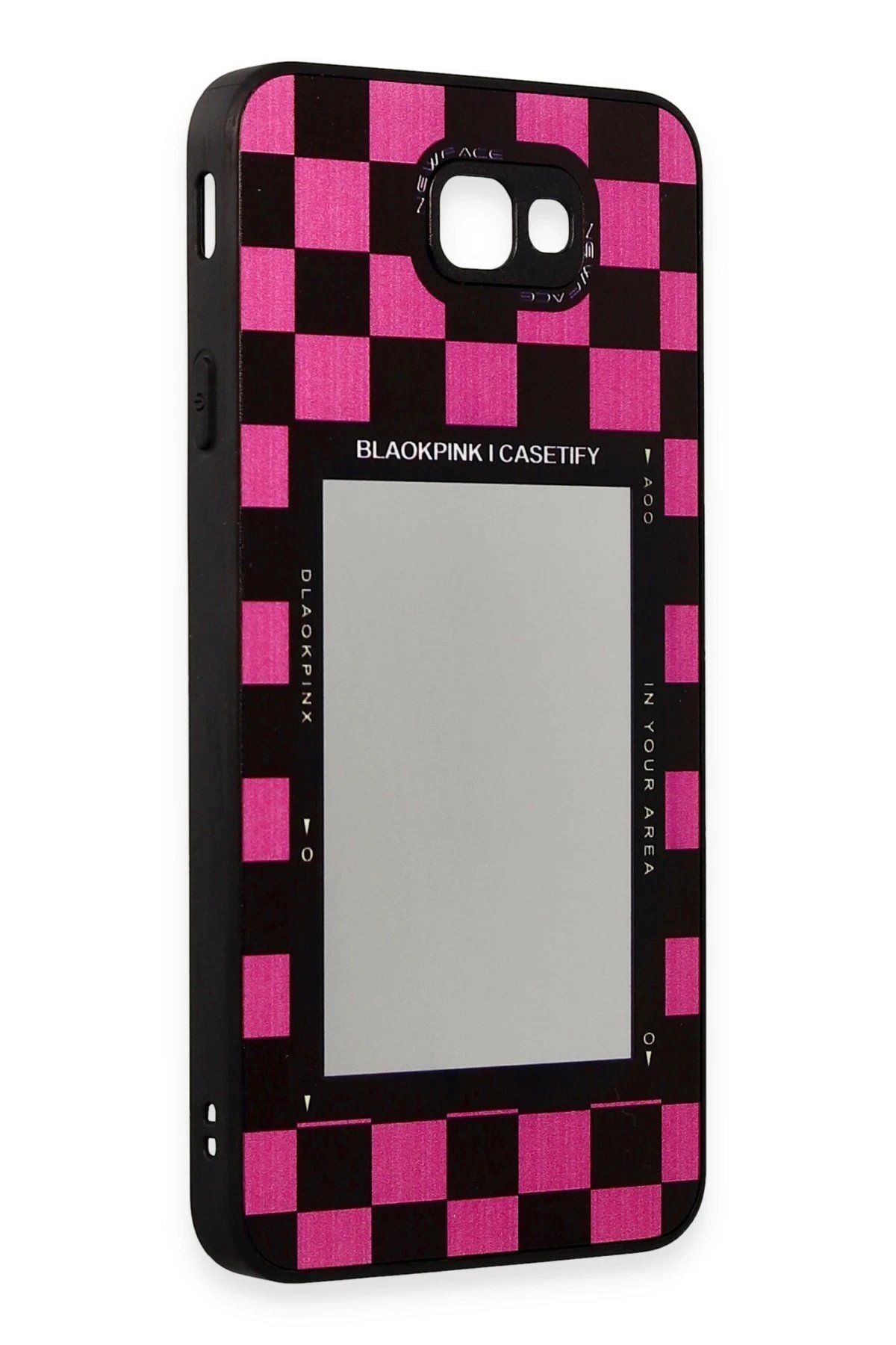 CepteToptan Newface Samsung Galaxy J7 Prime Kılıf Mirror Desenli Kapak - Mirror - 8