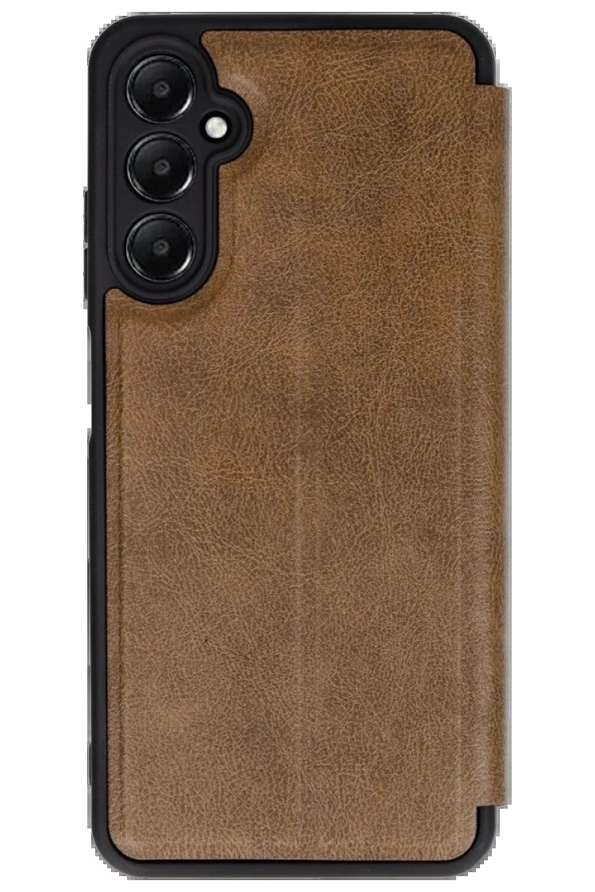 CepteToptan Newface Samsung Galaxy A56 Kılıf Flip Cover - Taba