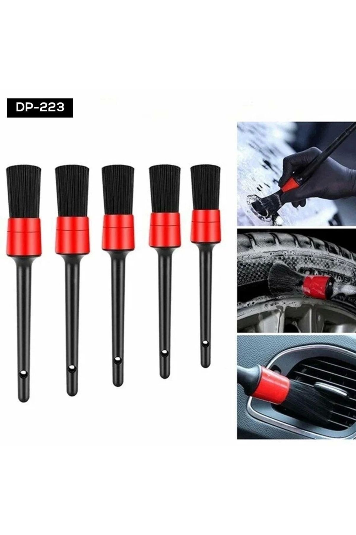 shop Araç Detay Temizlik Fırça Seti